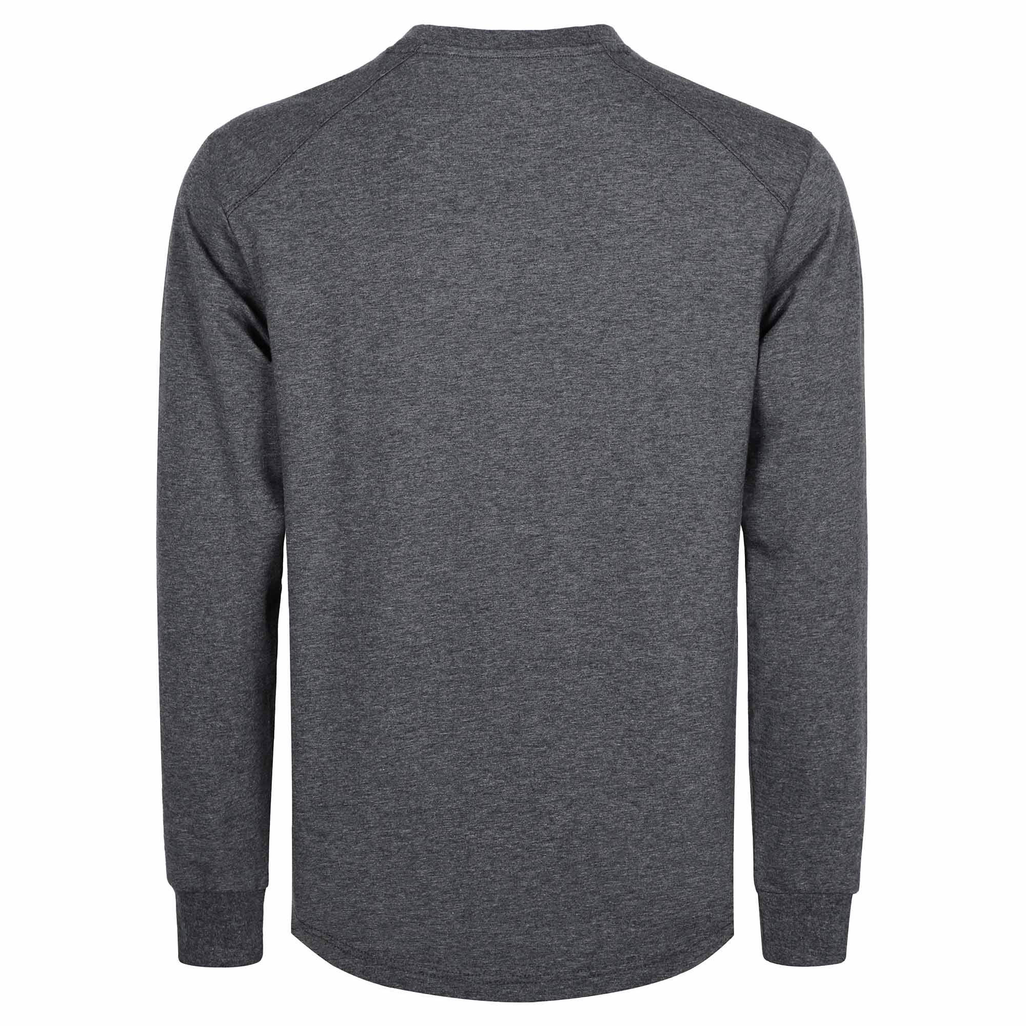 6OZ Crewneck Cotton Tencel Heather Blended Flame Resistant Work T-Shirt - A335