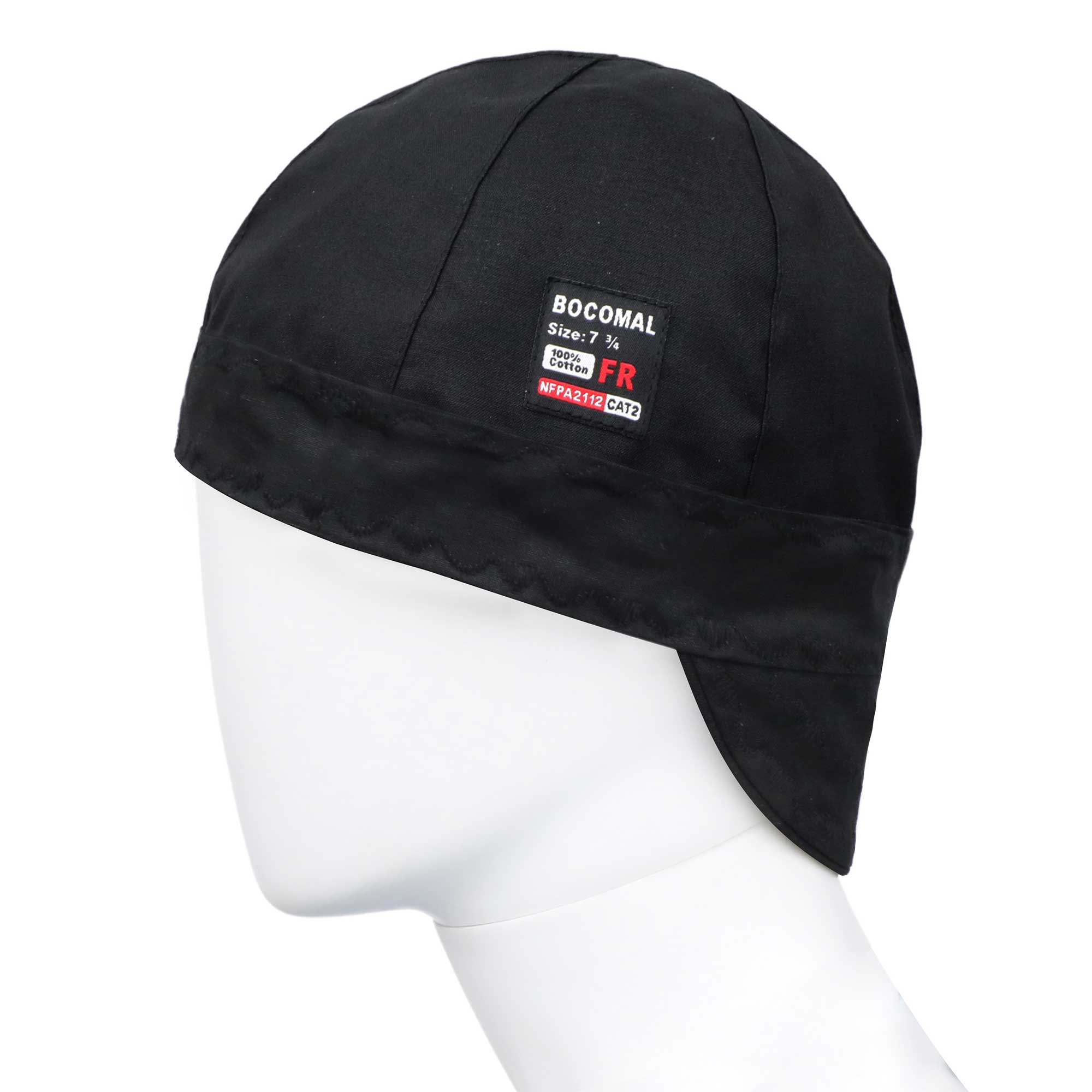 High Deep CAT2 Flame Resistant Midweight 6 Pannel Welder Caps-4801