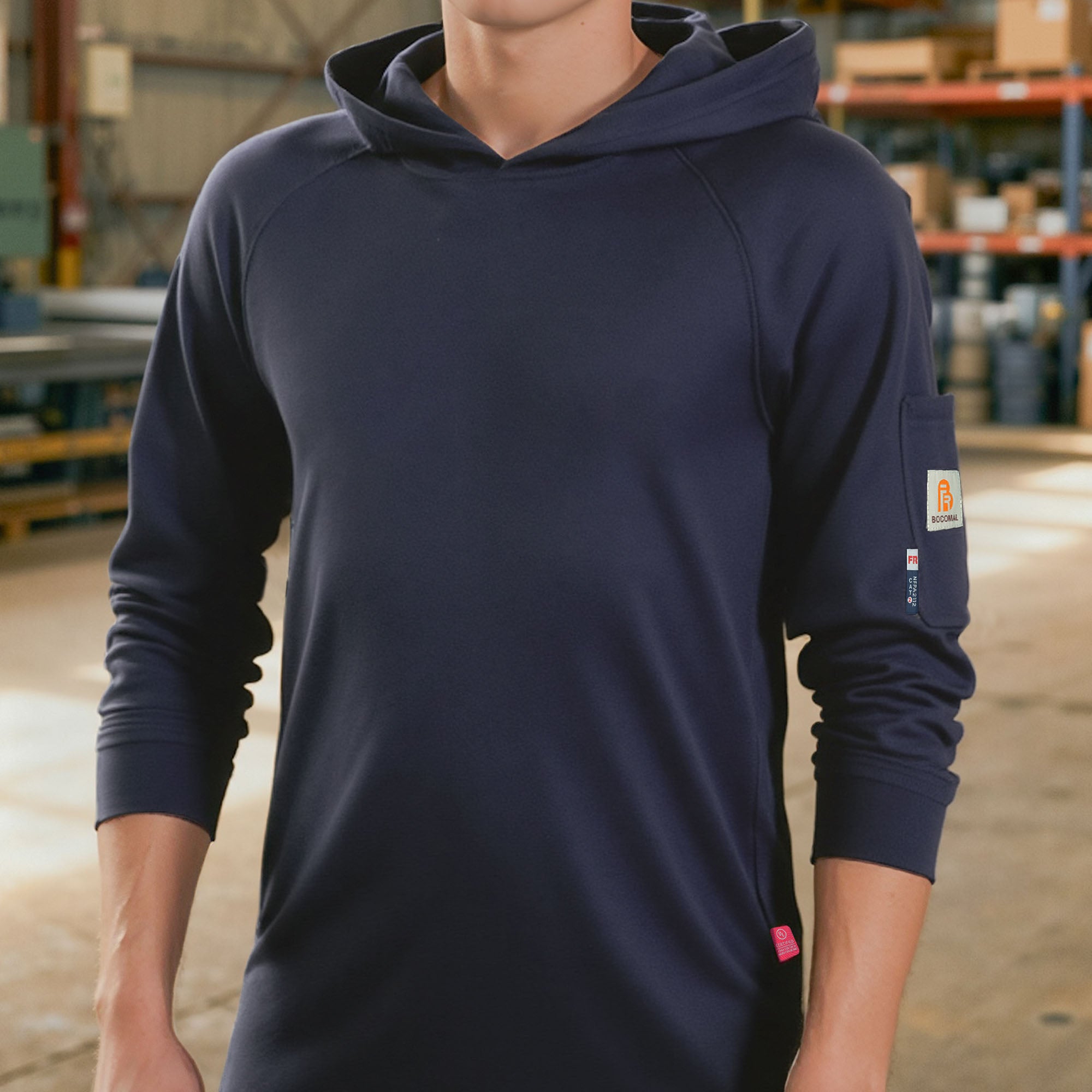 Printed Series Flame Resistant NFPA2112 CAT2 Work T-Shirt/Hoodies(Final Sale)