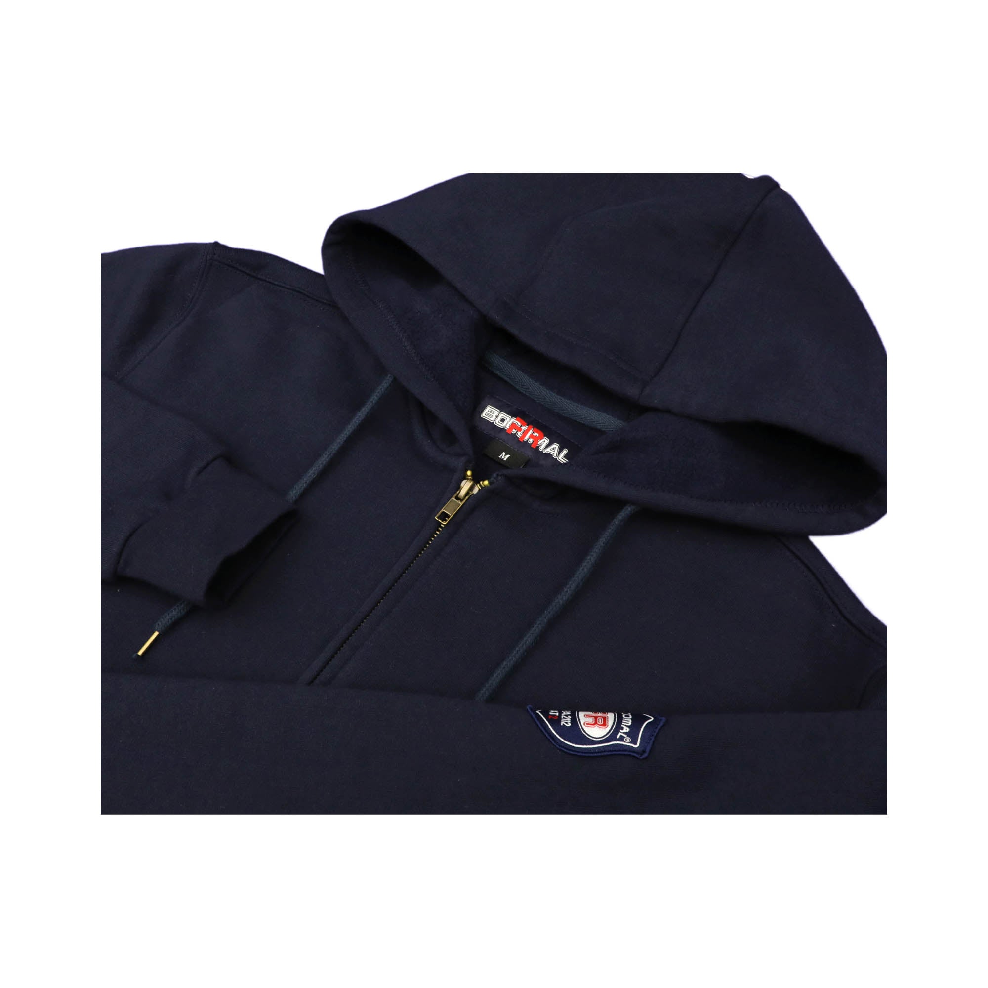 10OZ Classic Zipper Hoodies-2509