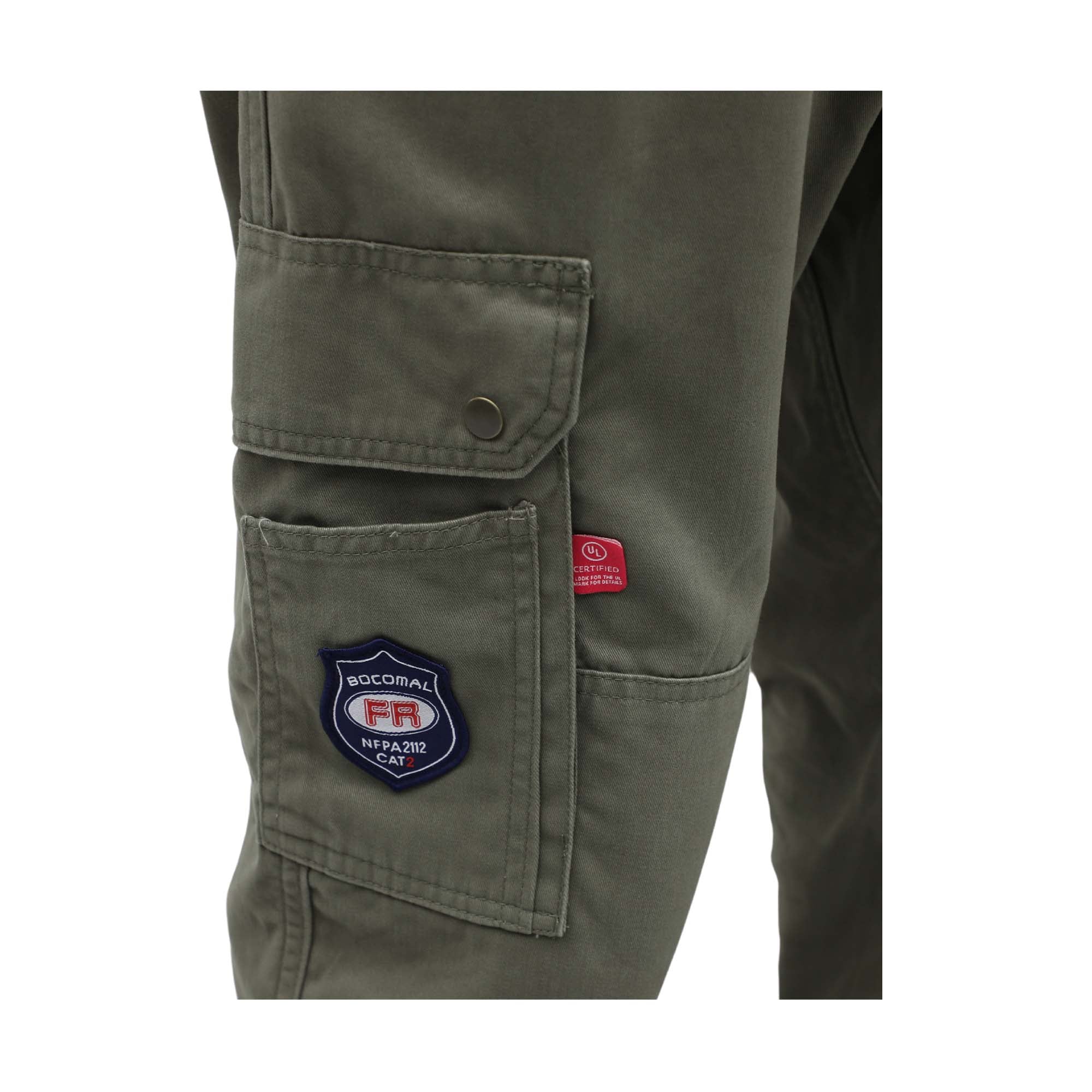Bocomal FR Pants for Men Cargo Flame Resistant Pants(2112&CAT2
