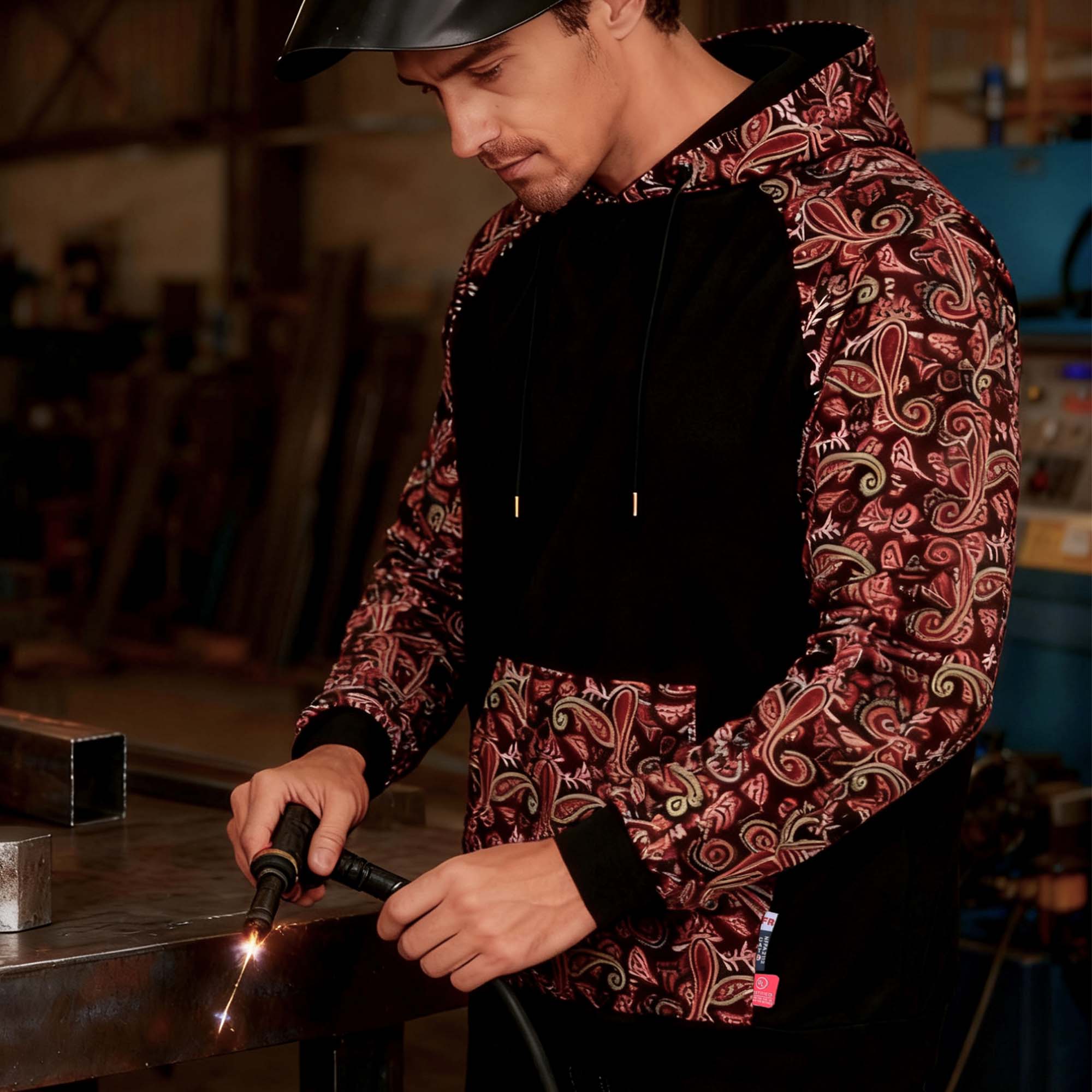 7.5OZ Pullover Hoodies/Camouflag-4913/4913P