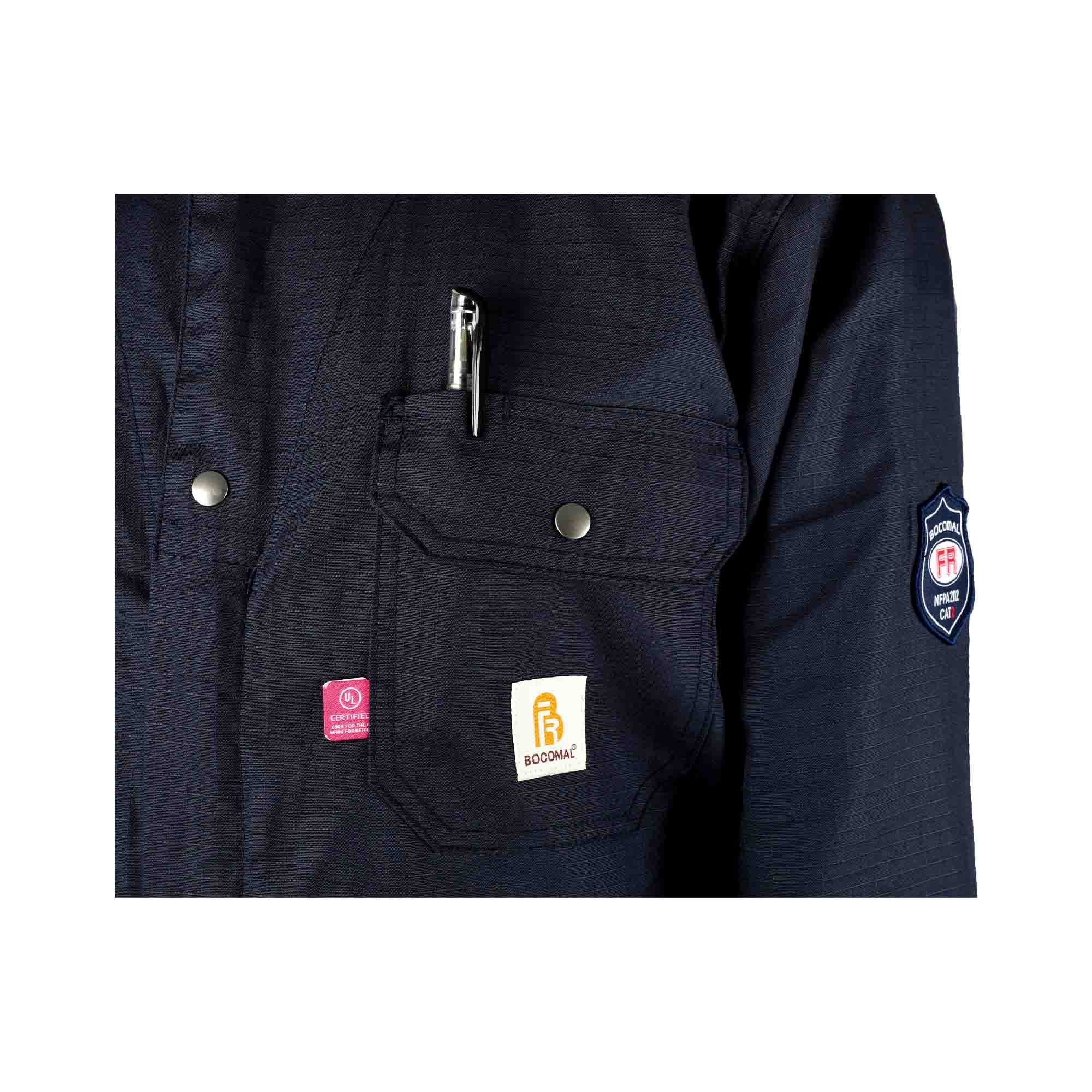 6OZ Coveralls With Button-2128