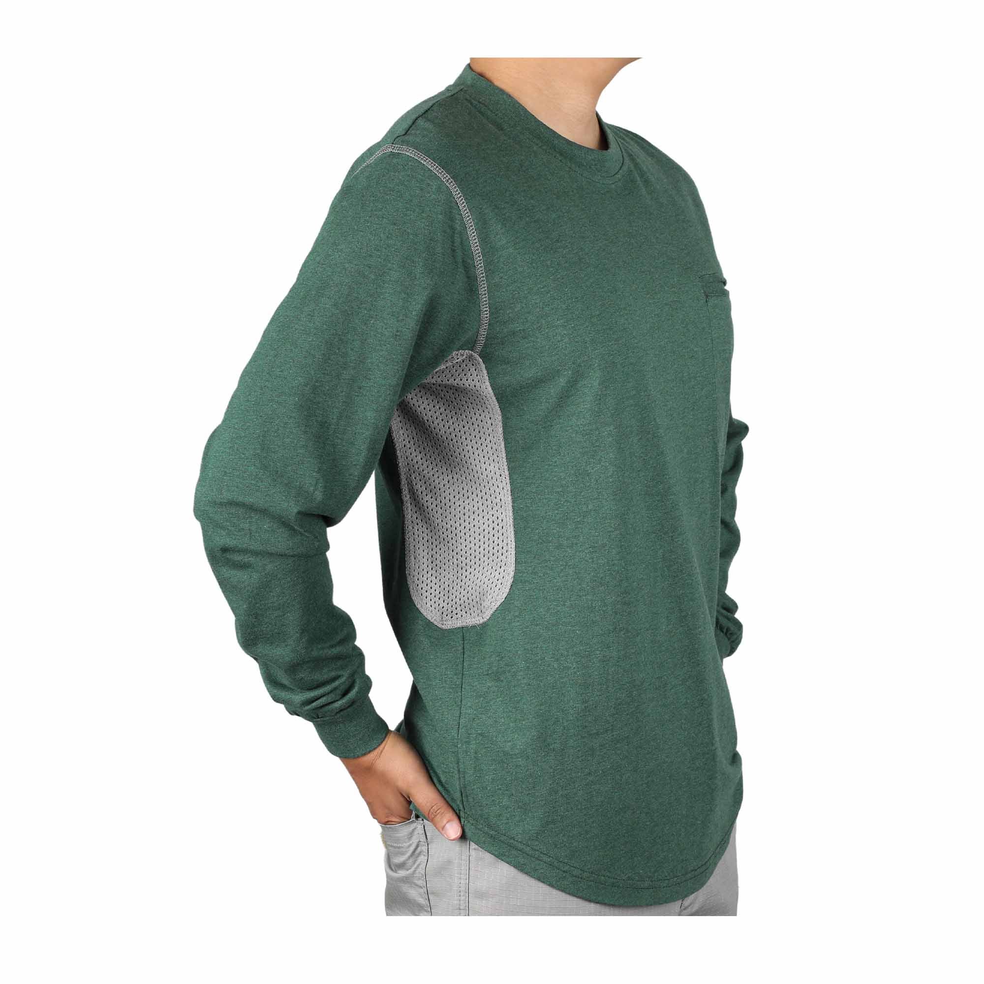 6OZ Buttonless Pullover T-Shirts/Breathable Vented Design-6022