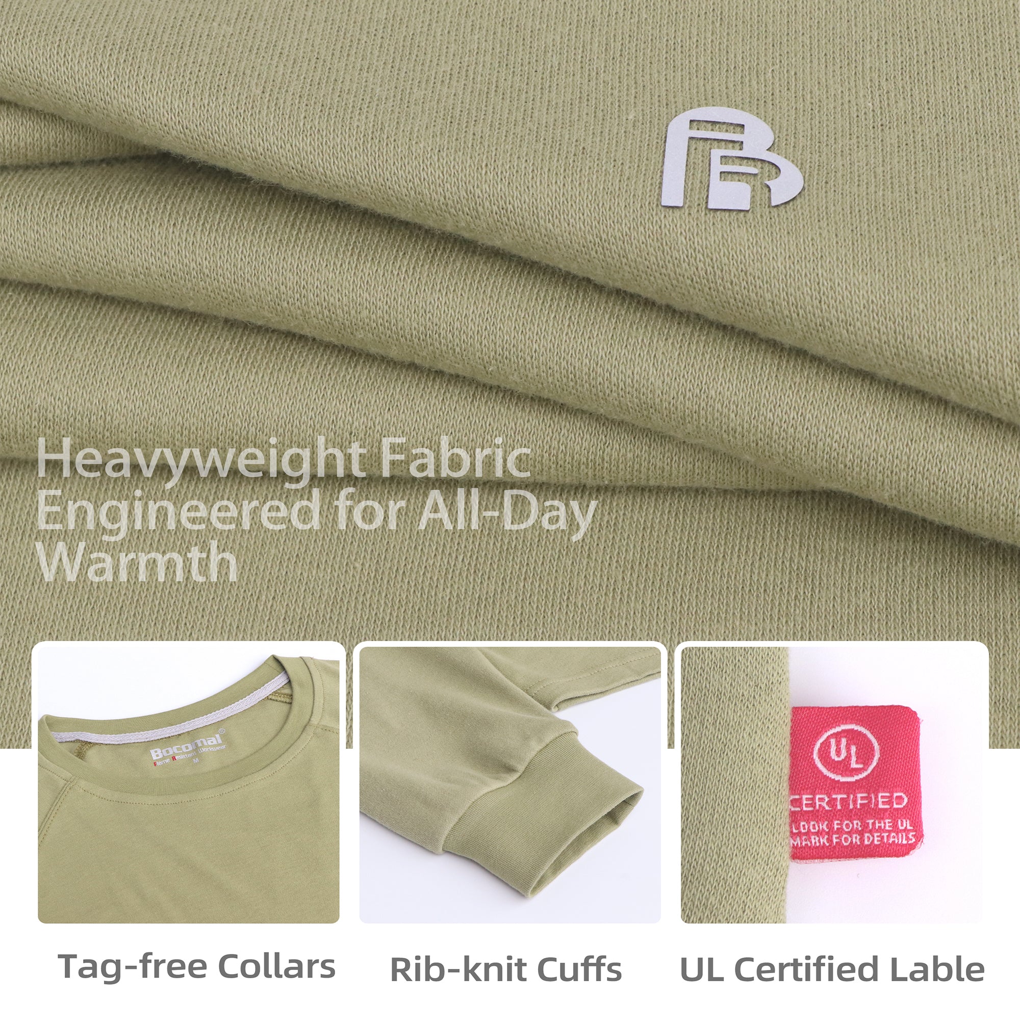 7OZ Heavyweight FR Work Shirts-5603