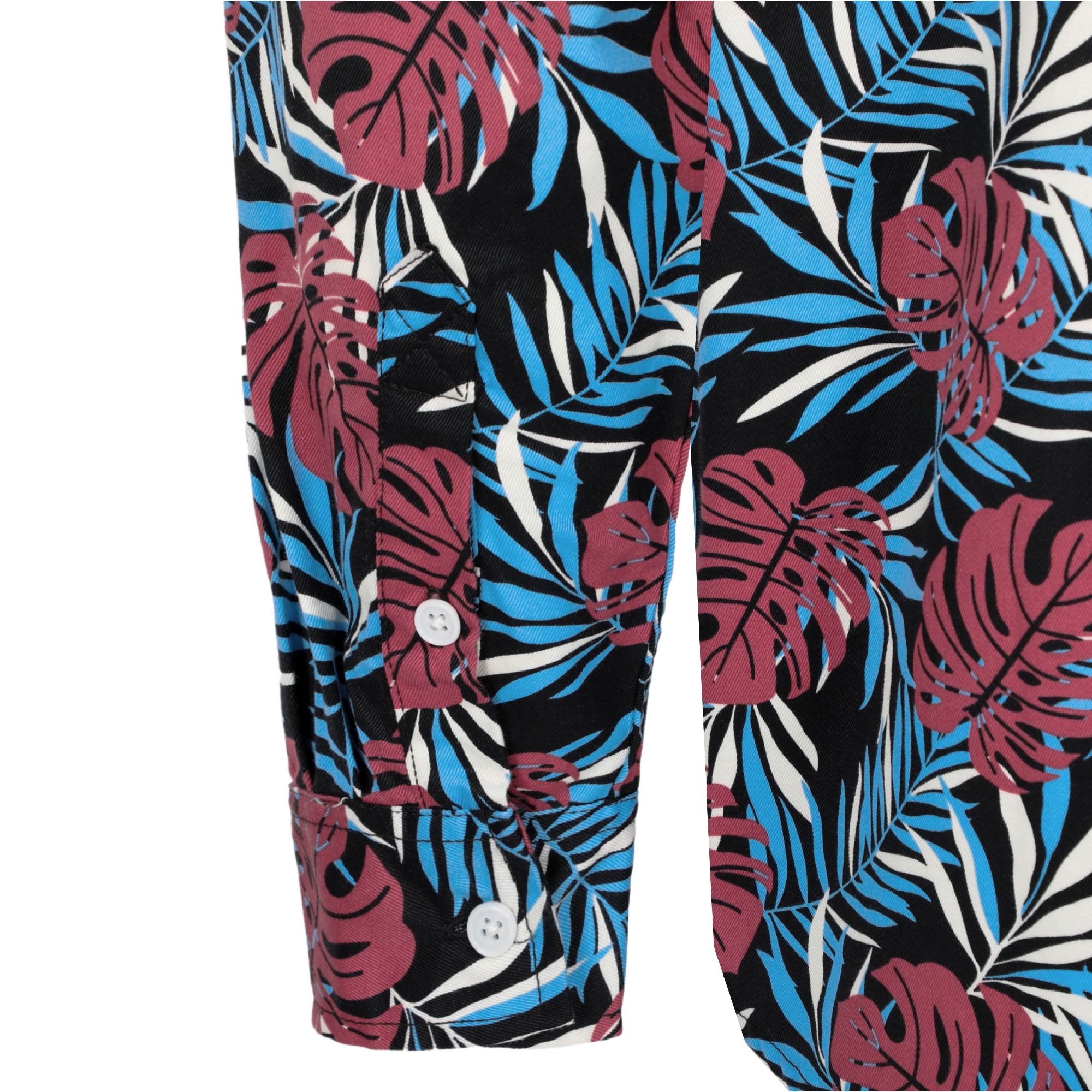 6.5OZ Printed Hawaii Lightweight Button Down Flame Resistant Shirts-0816A