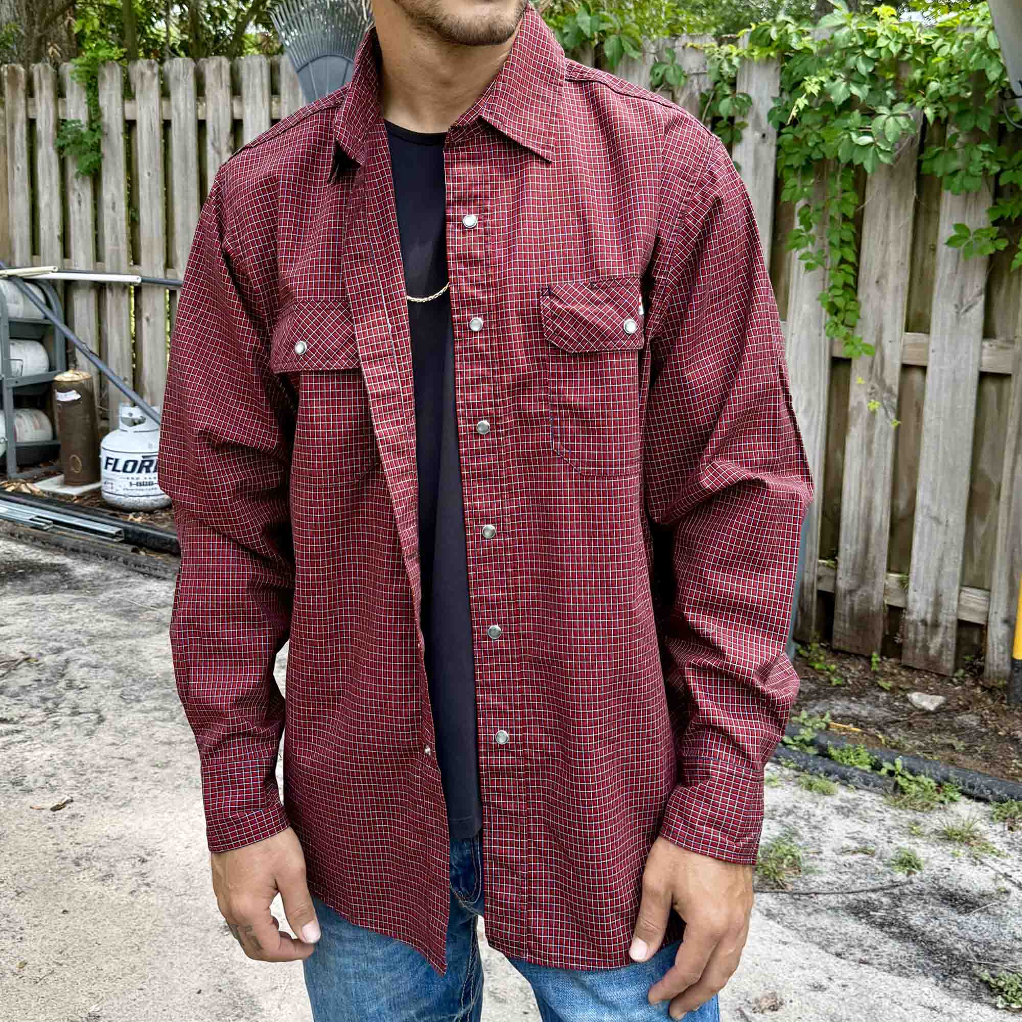 5.5OZ FR Plaid Shirt - B841 – Bocomal