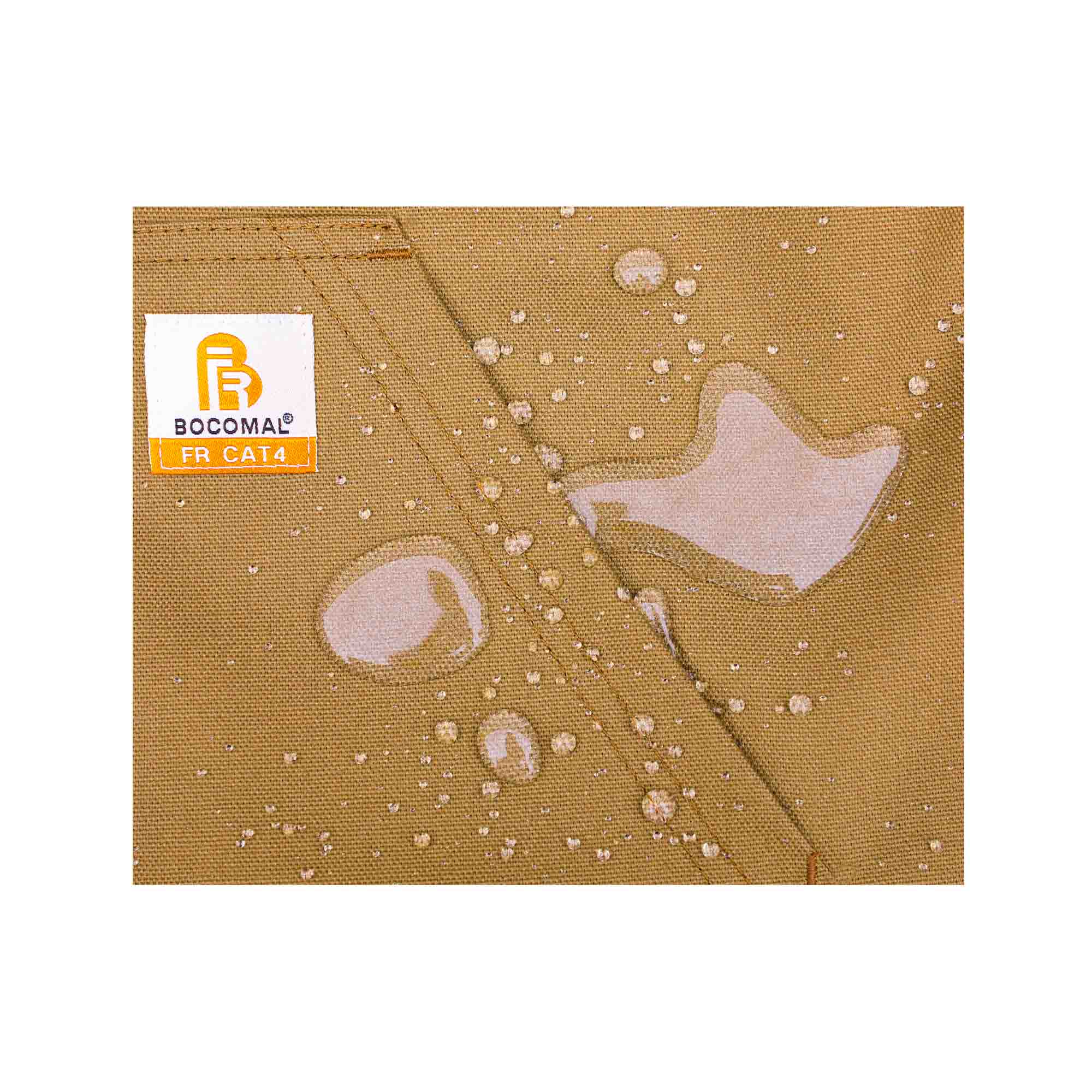 Lined Vest Water/Rain Repellent and Oil Resistant(Soft Flannel Lining)-3104