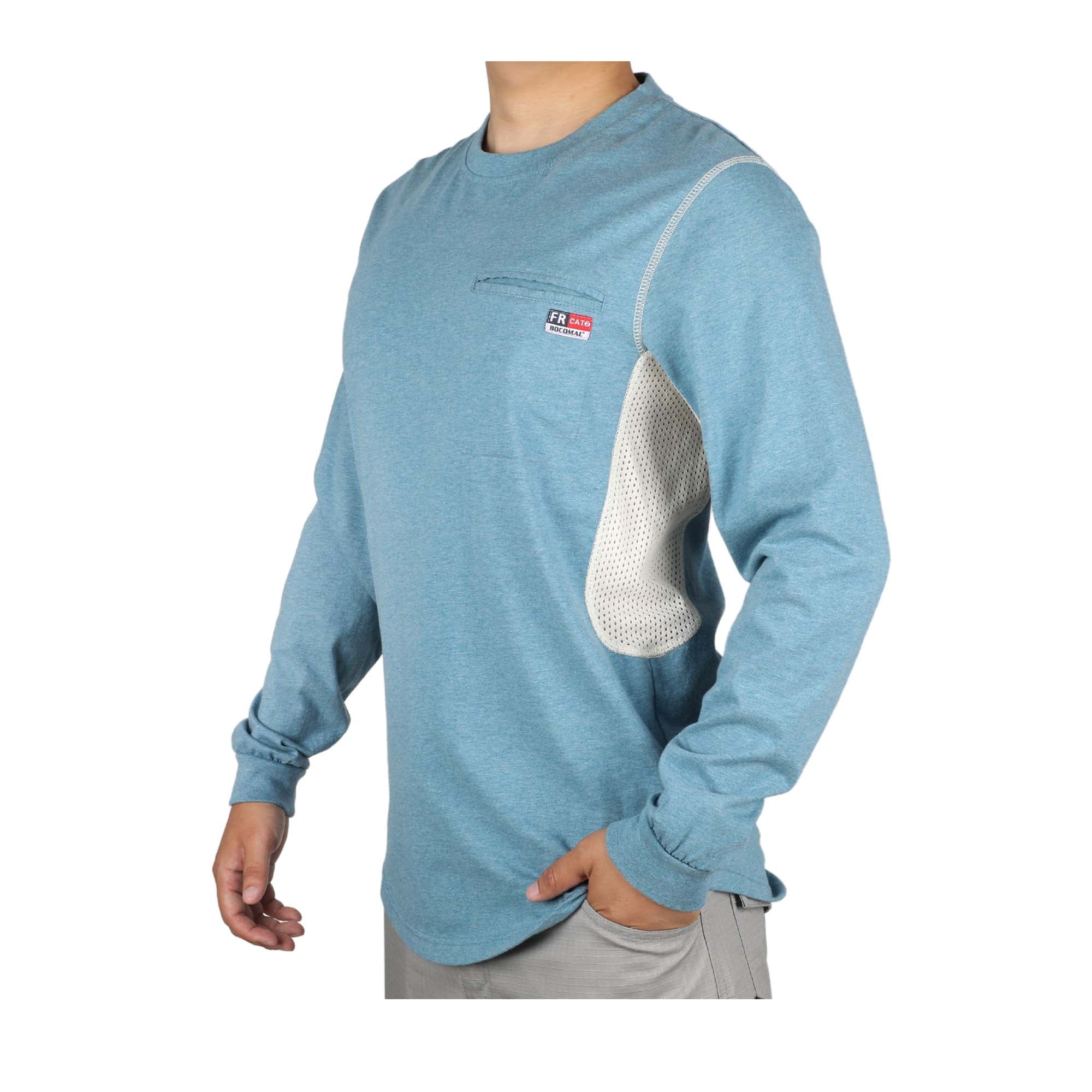6OZ Buttonless Pullover T-Shirts/Breathable Vented Design-6022