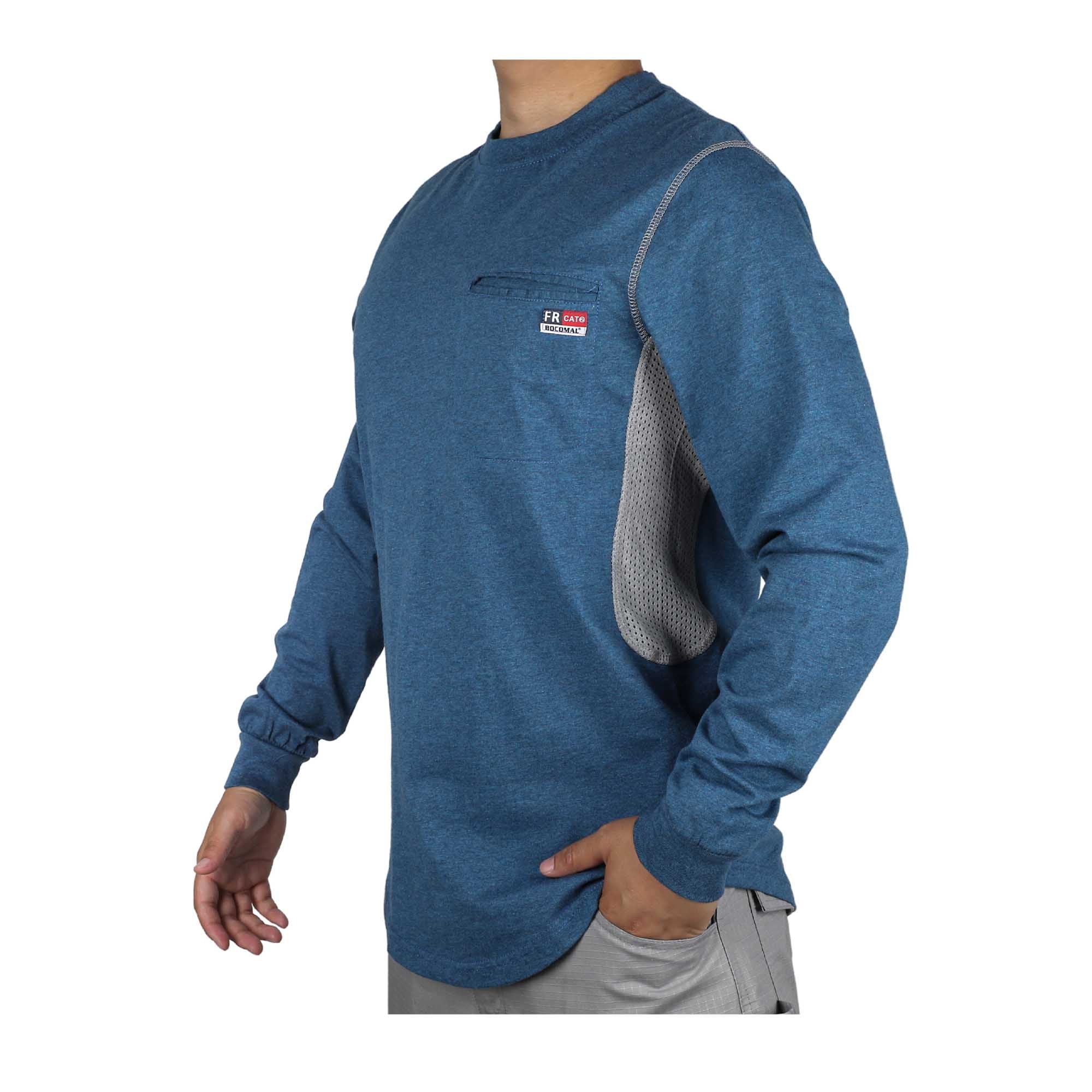 6OZ Buttonless Pullover T-Shirts/Breathable Vented Design-6022