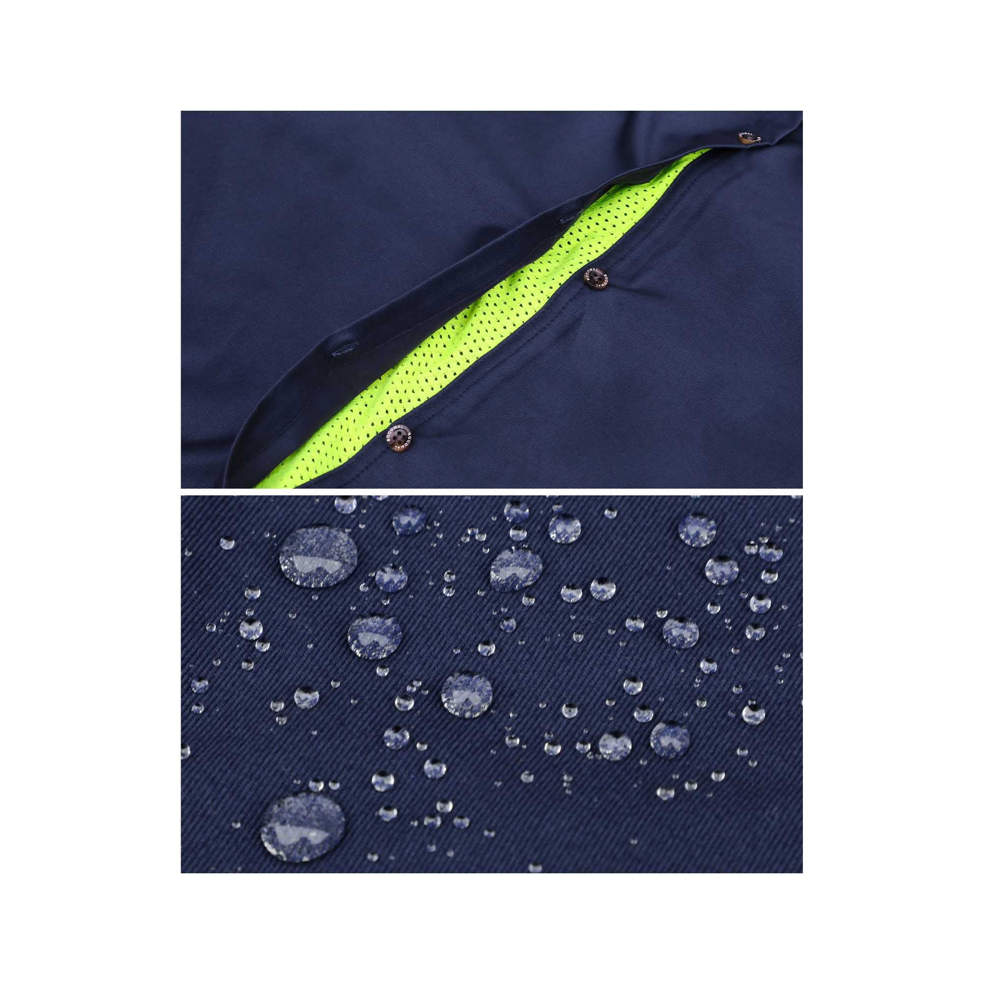 6.5OZ Solid Color Shirts/Vented Mesh Back & Underarm Breathable (Final sale)-1307