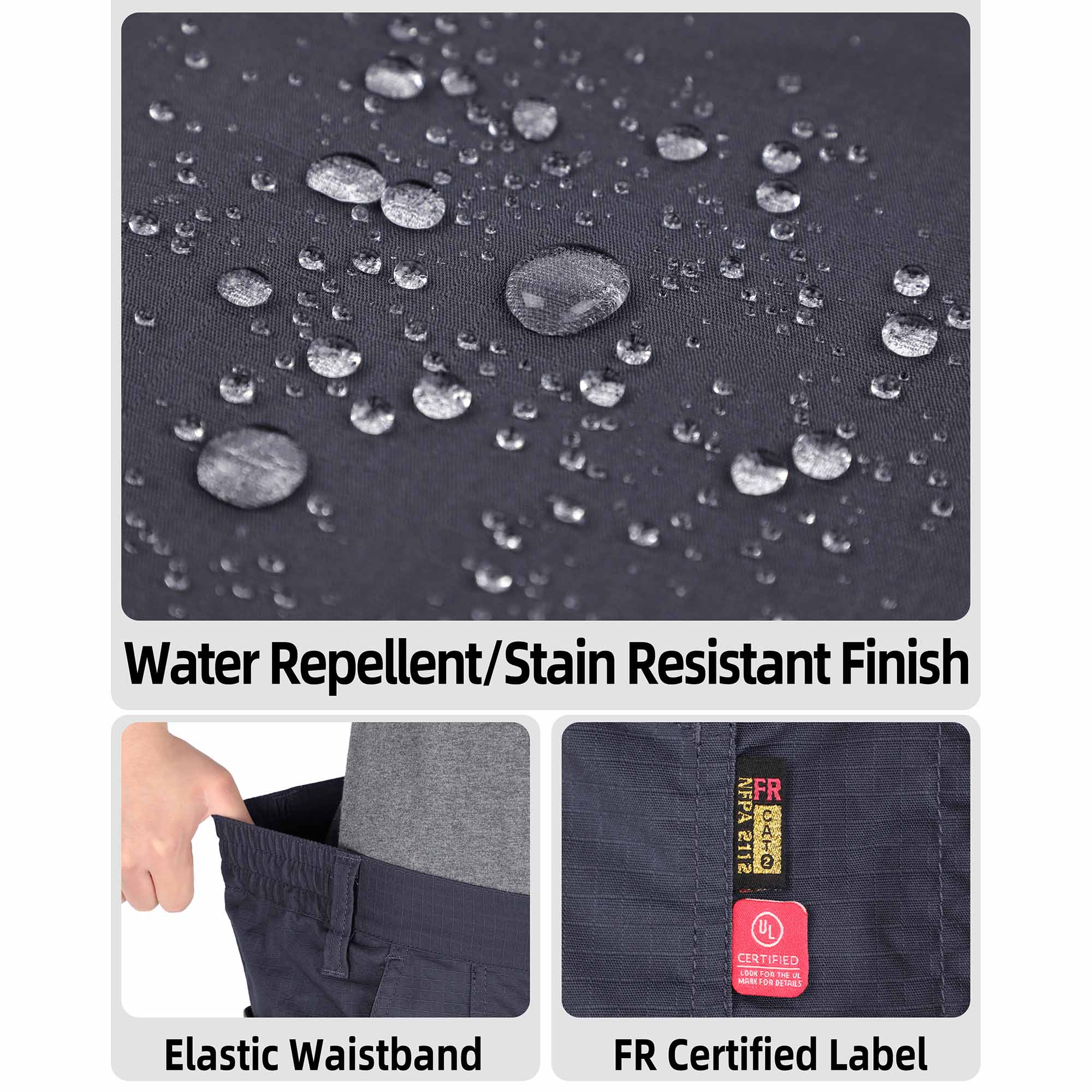 7OZ Lightweight FR Work Cargo Hiking Pant - B428