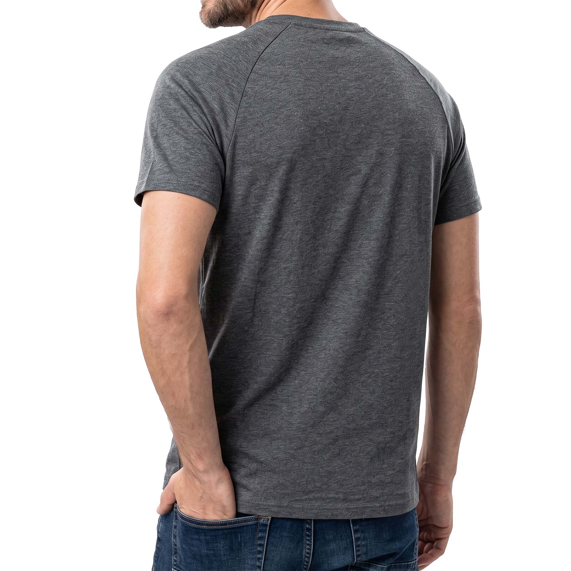 5.5OZ Lightweight Henley Short Sleeve T-Shirts(NON-FR) - TS011M