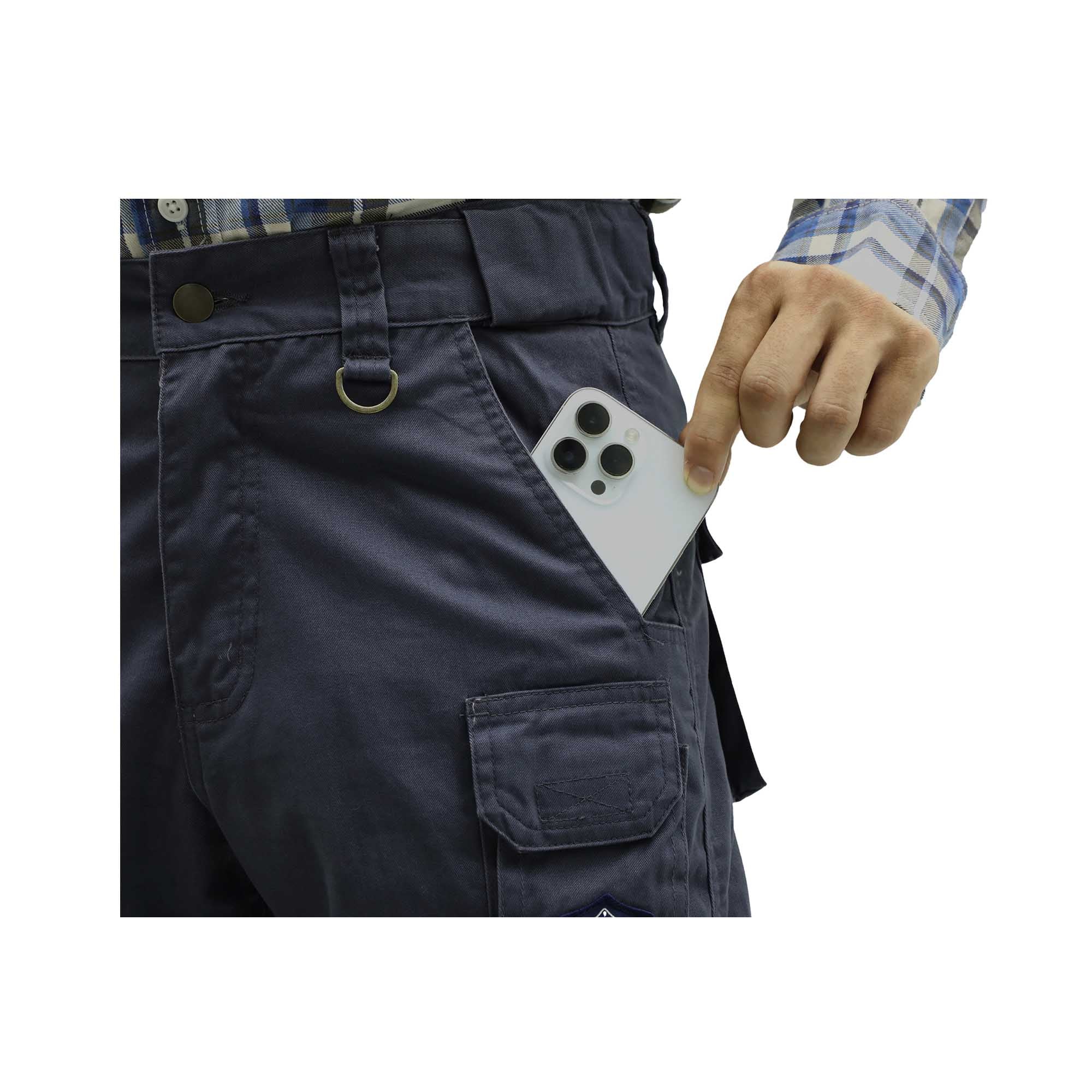 7.5OZ Cargo Pants With Water & Oil Repellent Finish-1801-2