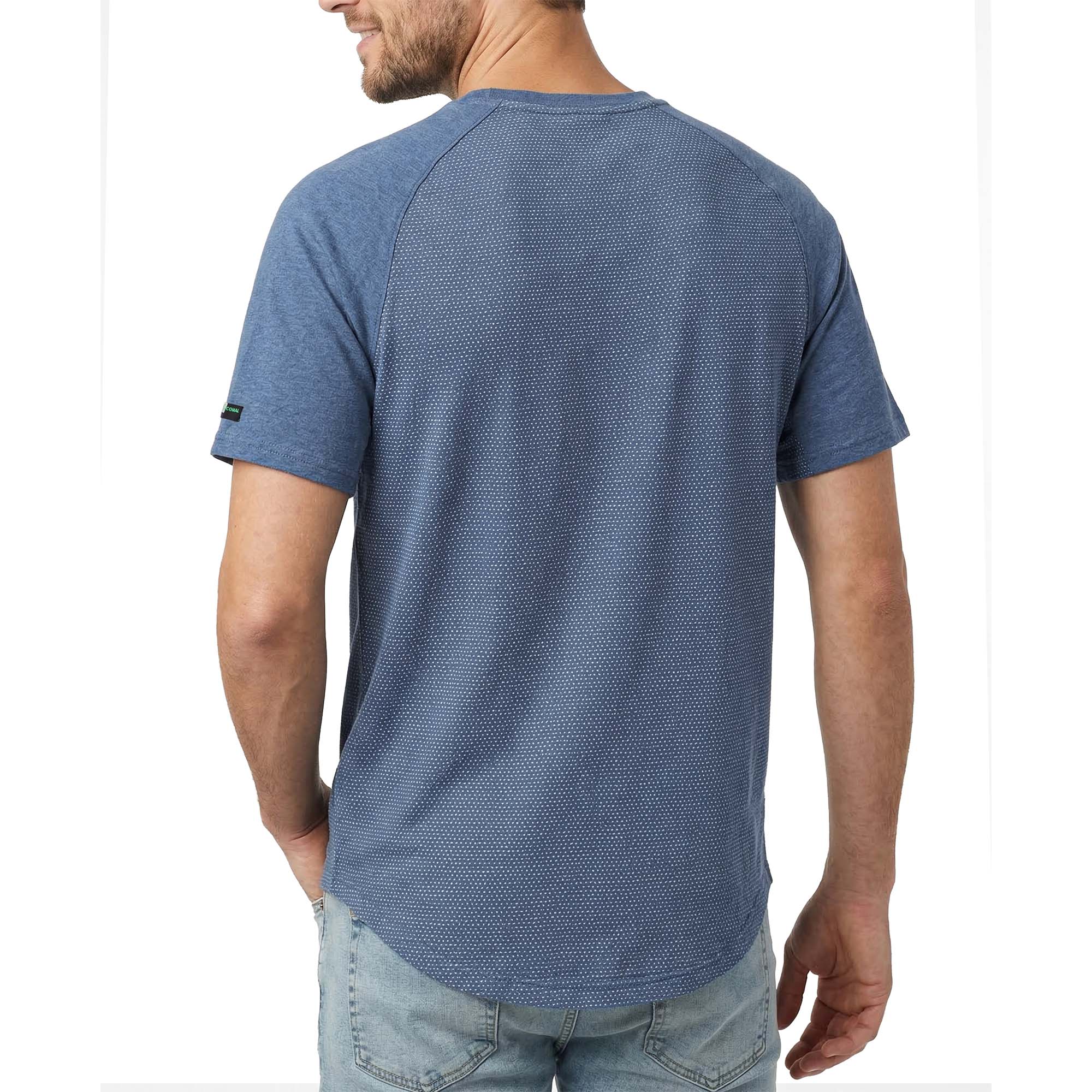 5.5OZ Lightweight Mesh Back Tee (NON-FR)-TS011H