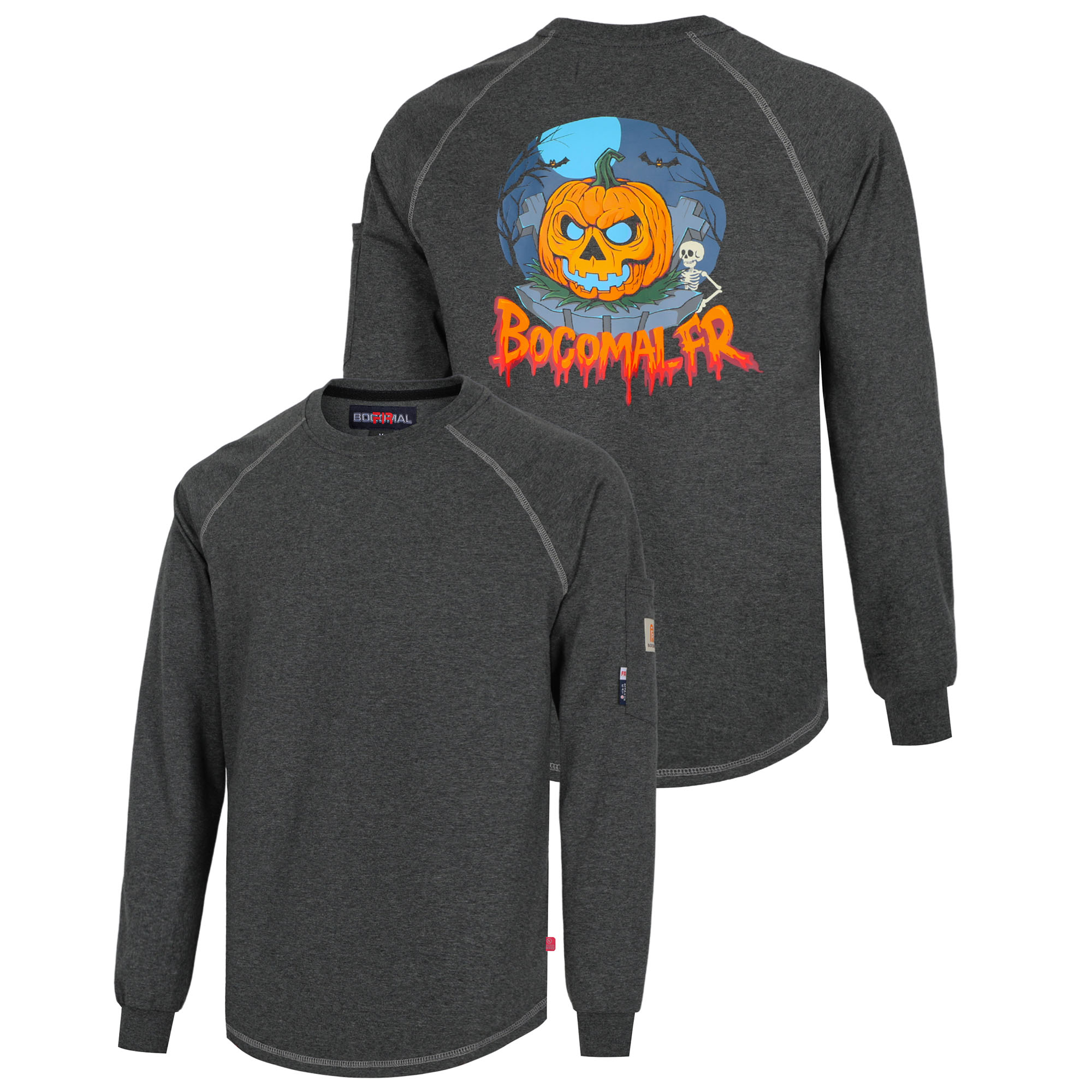 Printed Series Flame Resistant NFPA2112 CAT2 Work T-Shirt/Hoodies(Final Sale)