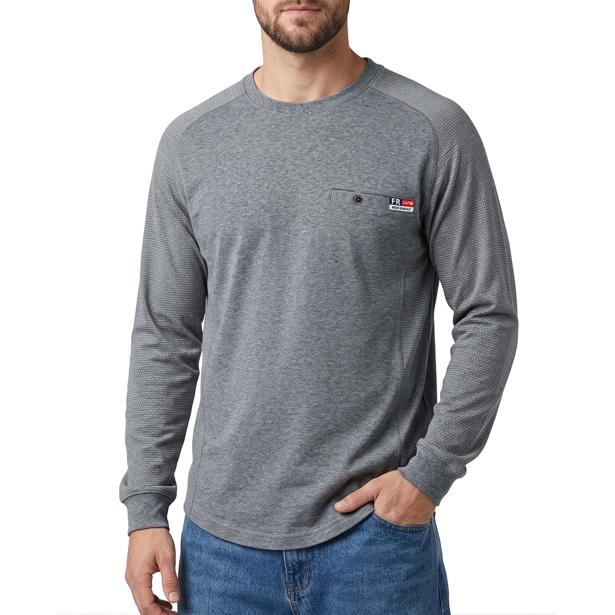 6OZ Breathable Vented Mesh (Sleeve and Underarm) FR T-Shirt- 4435