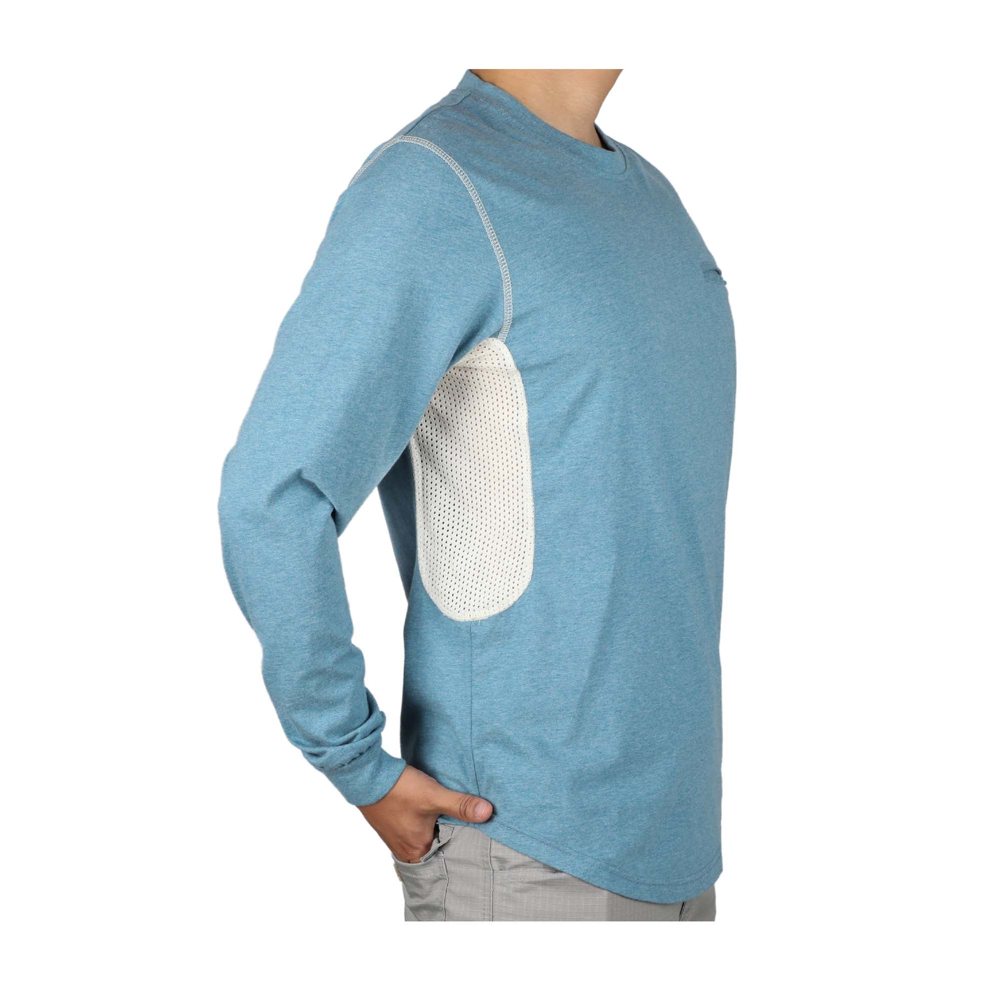 6OZ Buttonless Pullover T-Shirts/Breathable Vented Design-6022