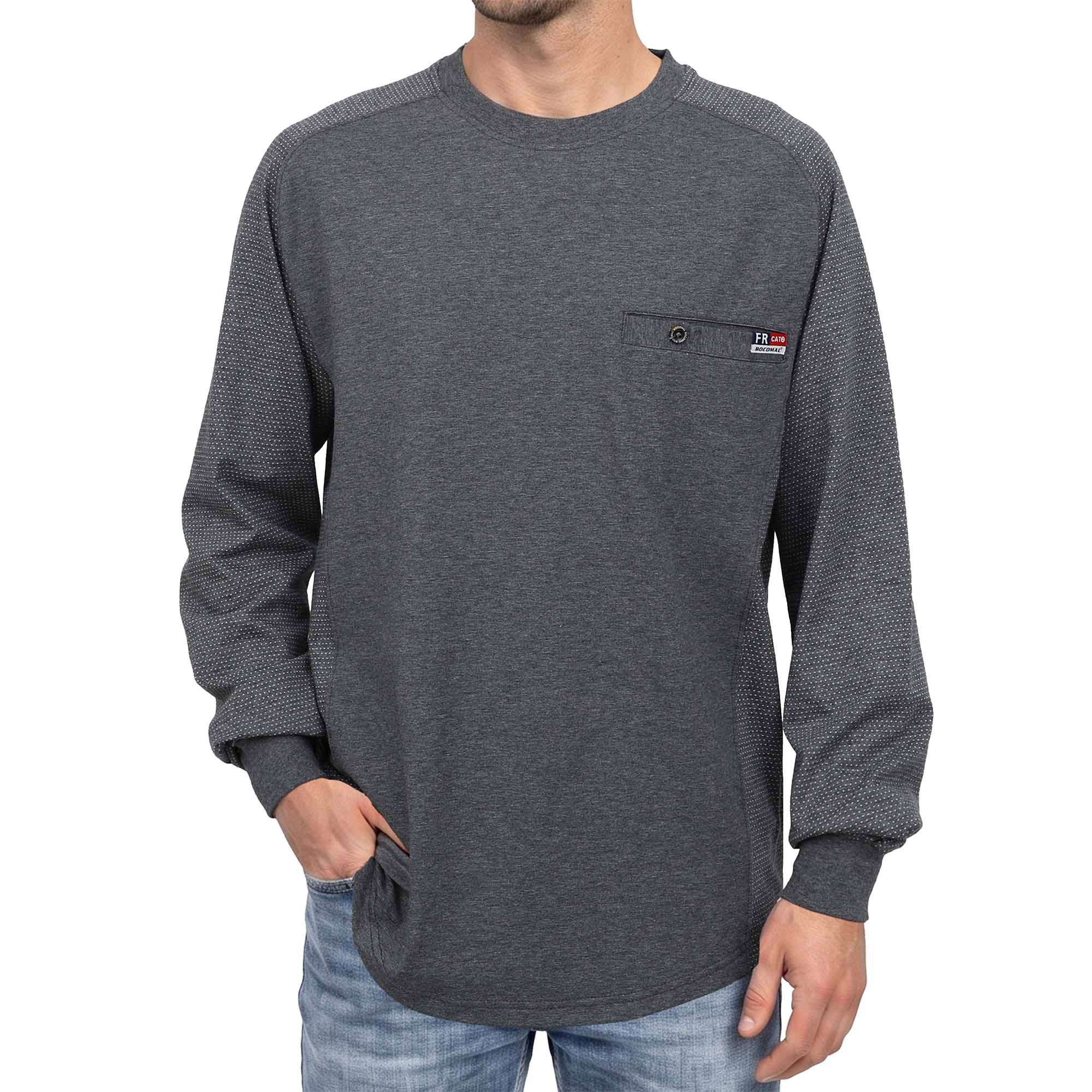 6OZ Breathable Vented Mesh (Sleeve and Underarm) FR T-Shirt- 4435