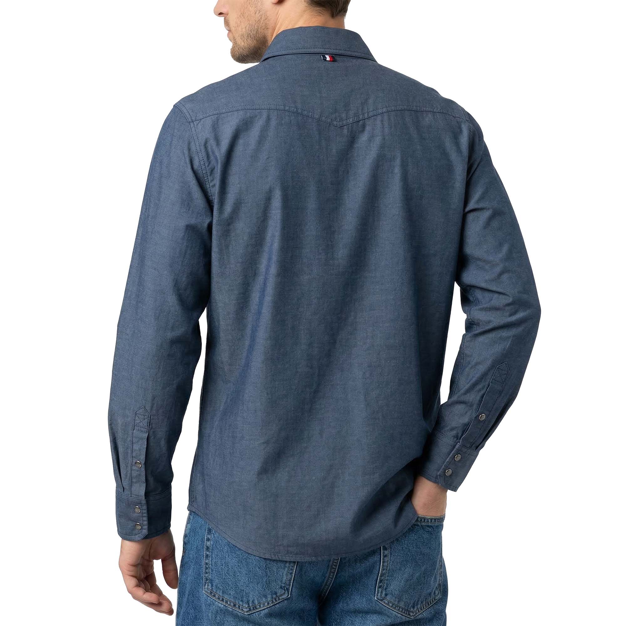 5OZ Lightweight 100% C Chambray Work Shirts(NON-FR) - SH041Q
