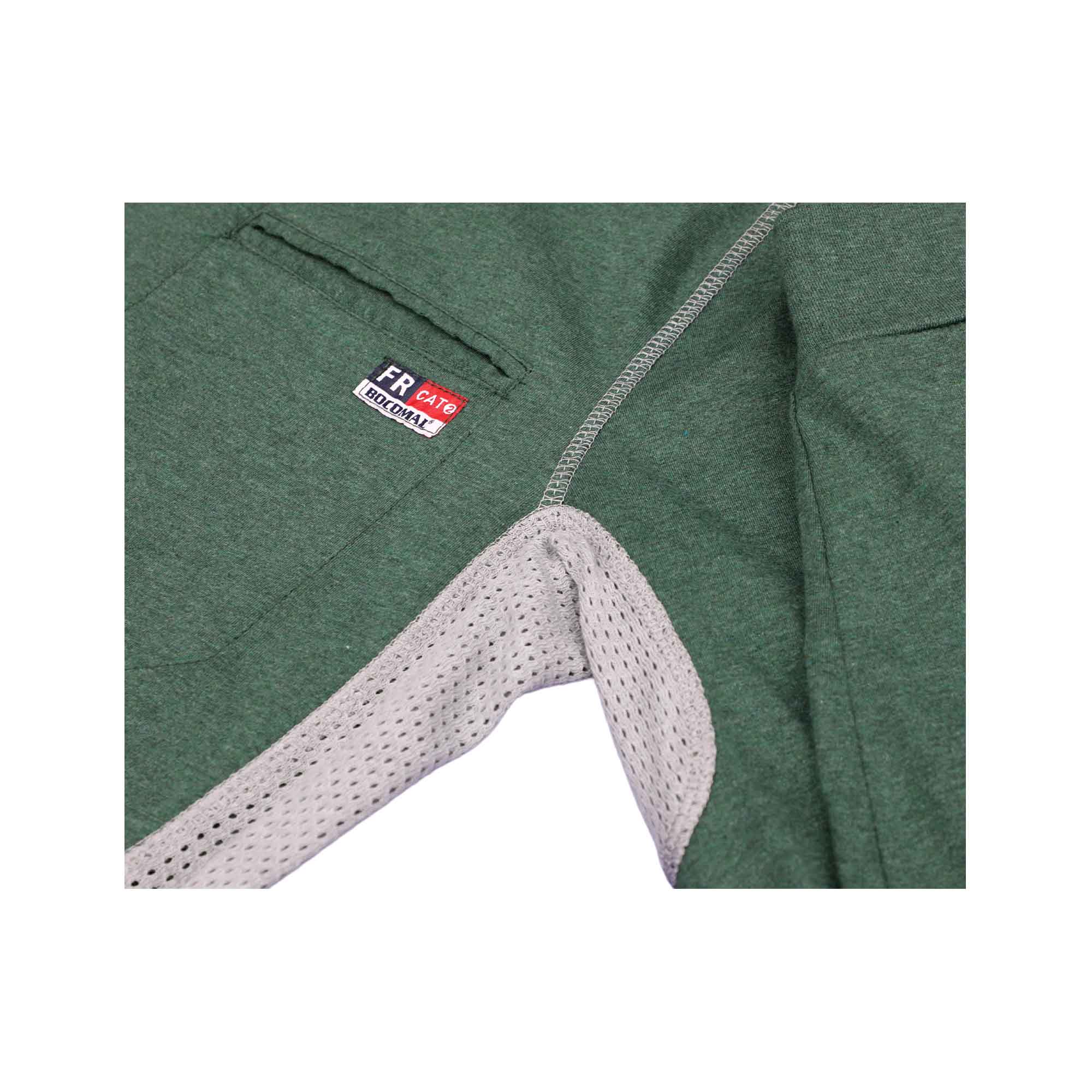 6OZ Buttonless Pullover T-Shirts/Breathable Vented Design-6022