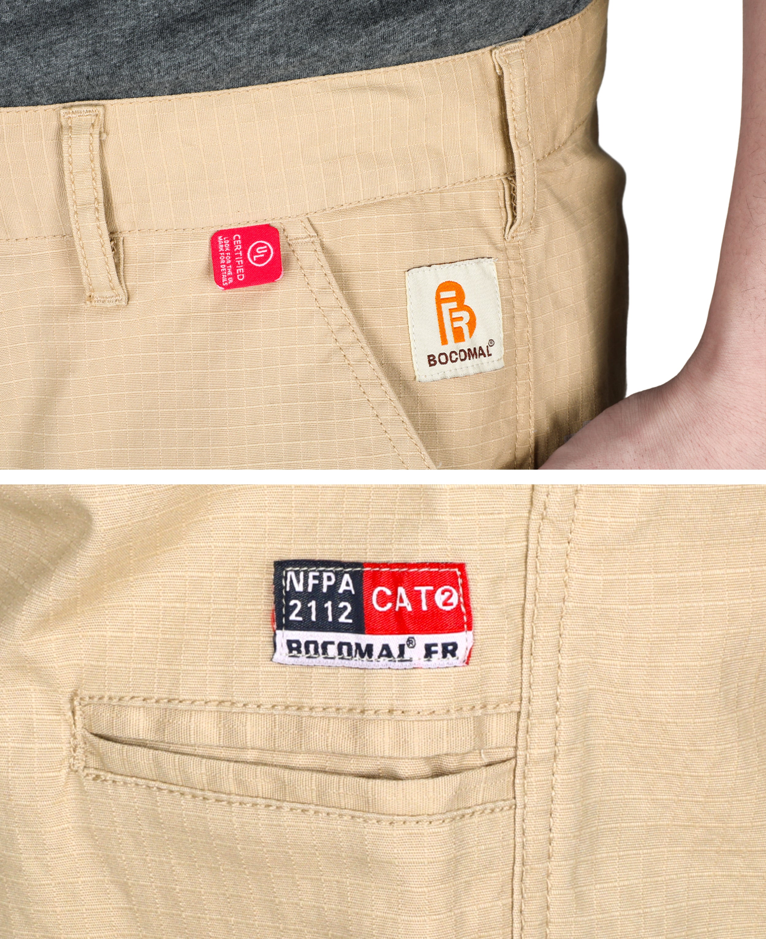 BOCOMAL FR Cargo Pants(multiple pockets) 7.5OZ Lightweight Work