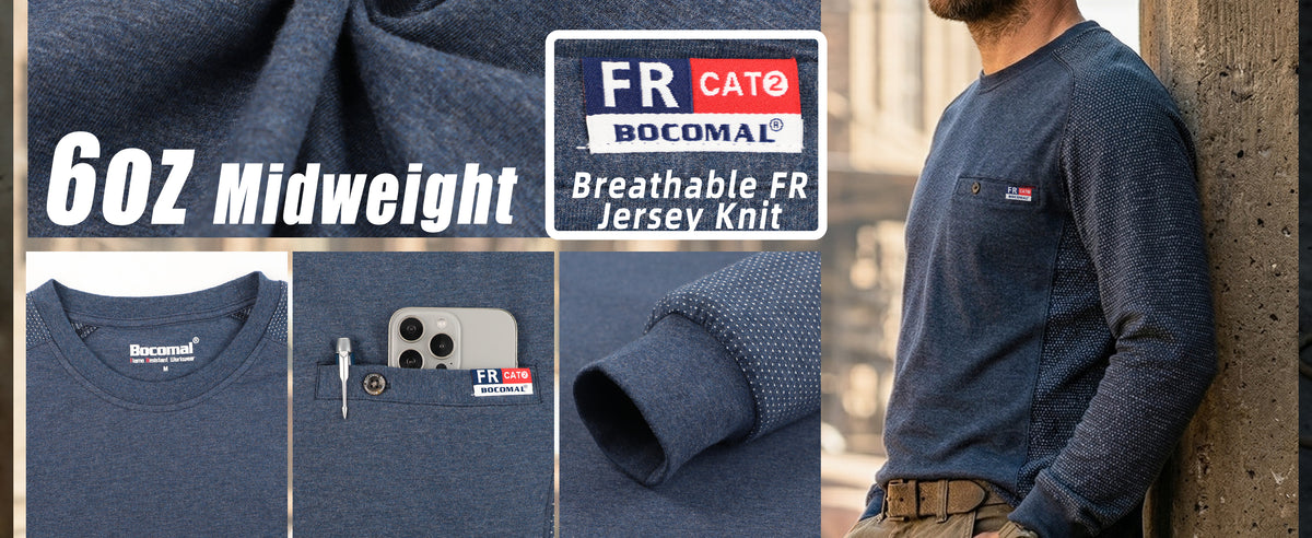 6OZ Breathable Vented Mesh (Sleeve and Underarm) FR T-Shirt- 4435