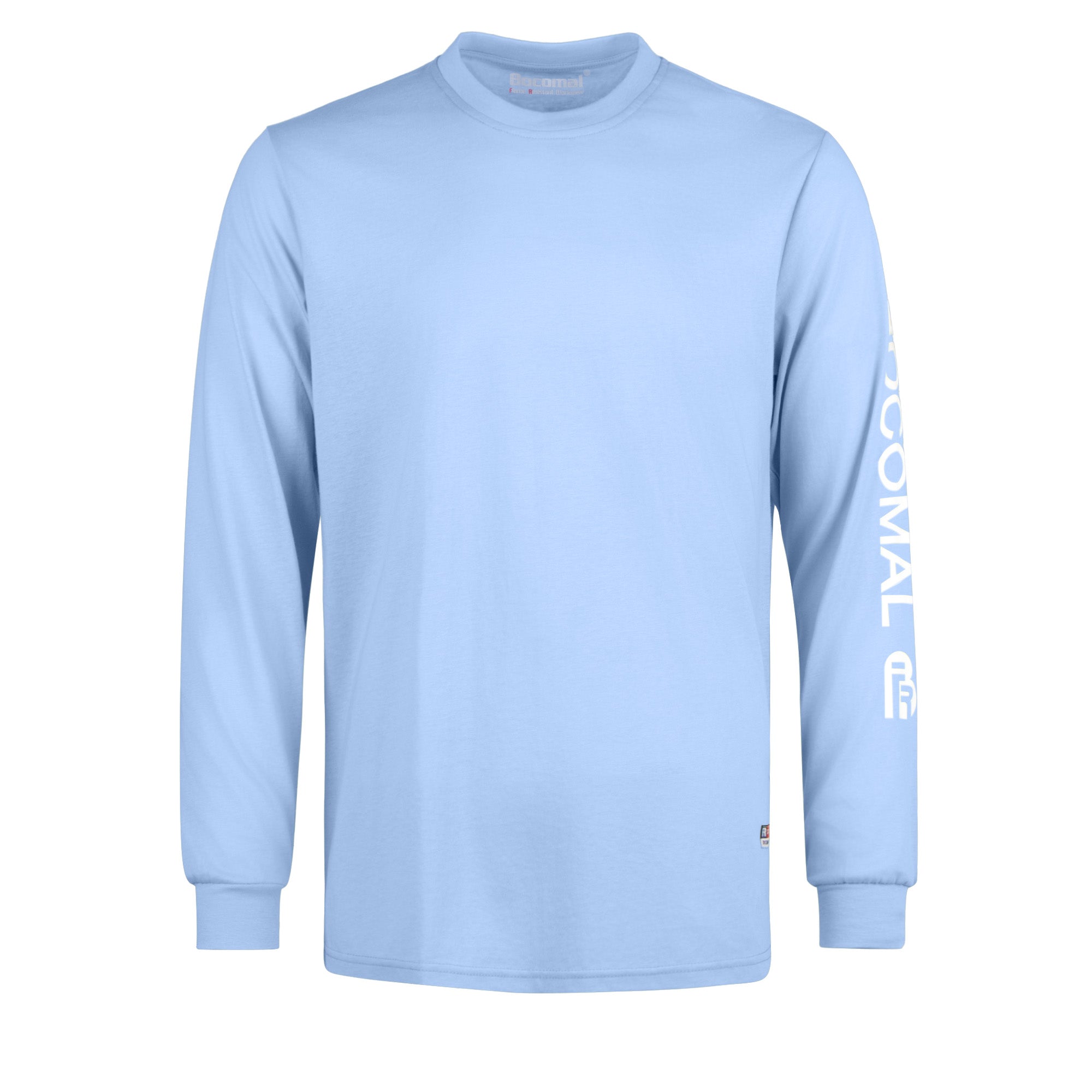 4.5OZ 100%Cotton Lightweight FR Tee with Left Sleeve Print(Clearance: Limit 2pcs)-C117