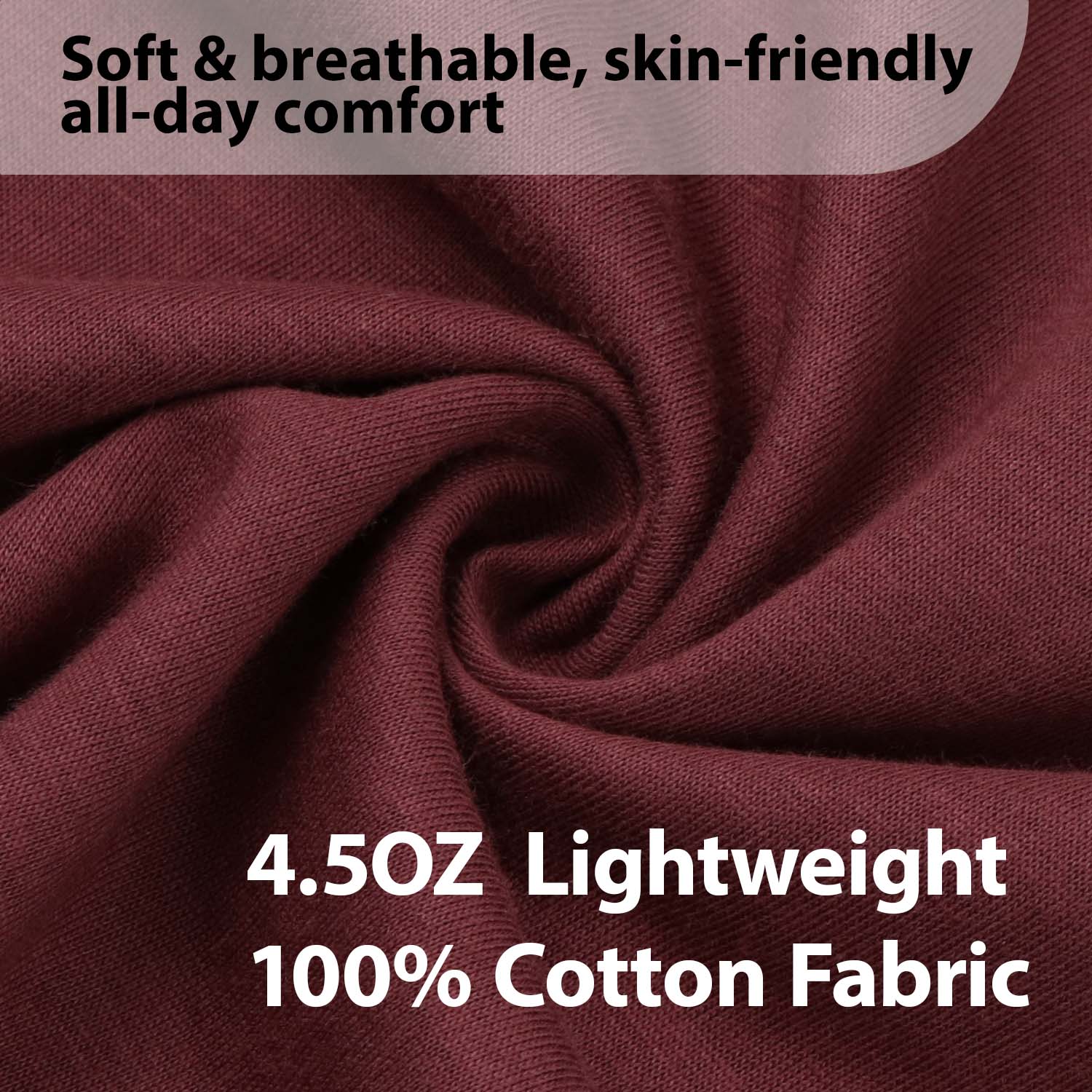 4.5OZ 100%Cotton Lightweight FR Tee with Left Sleeve Print(Clearance: Limit 2pcs)-C117