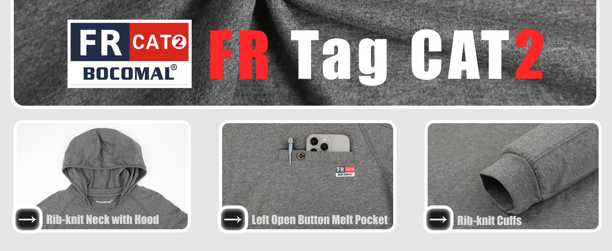 5.5OZ Lightweight FR Hoodie Shirt-5808H