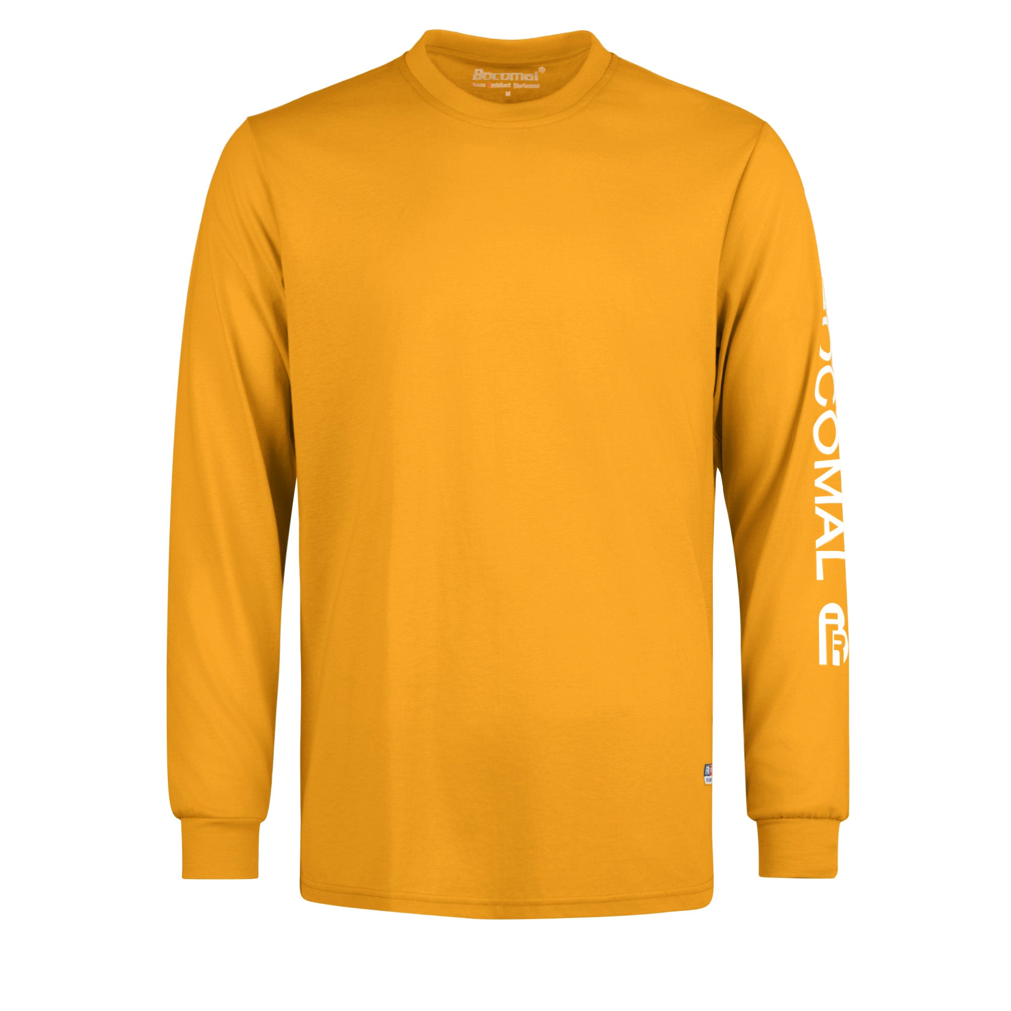 4.5OZ 100%Cotton Lightweight FR Tee with Left Sleeve Print