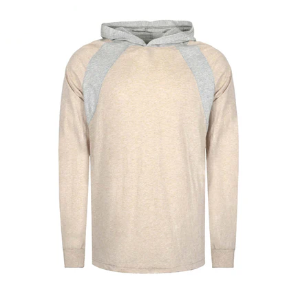 4.5OZ Buttonless Pullover T-Shirts/Contrast Fabric