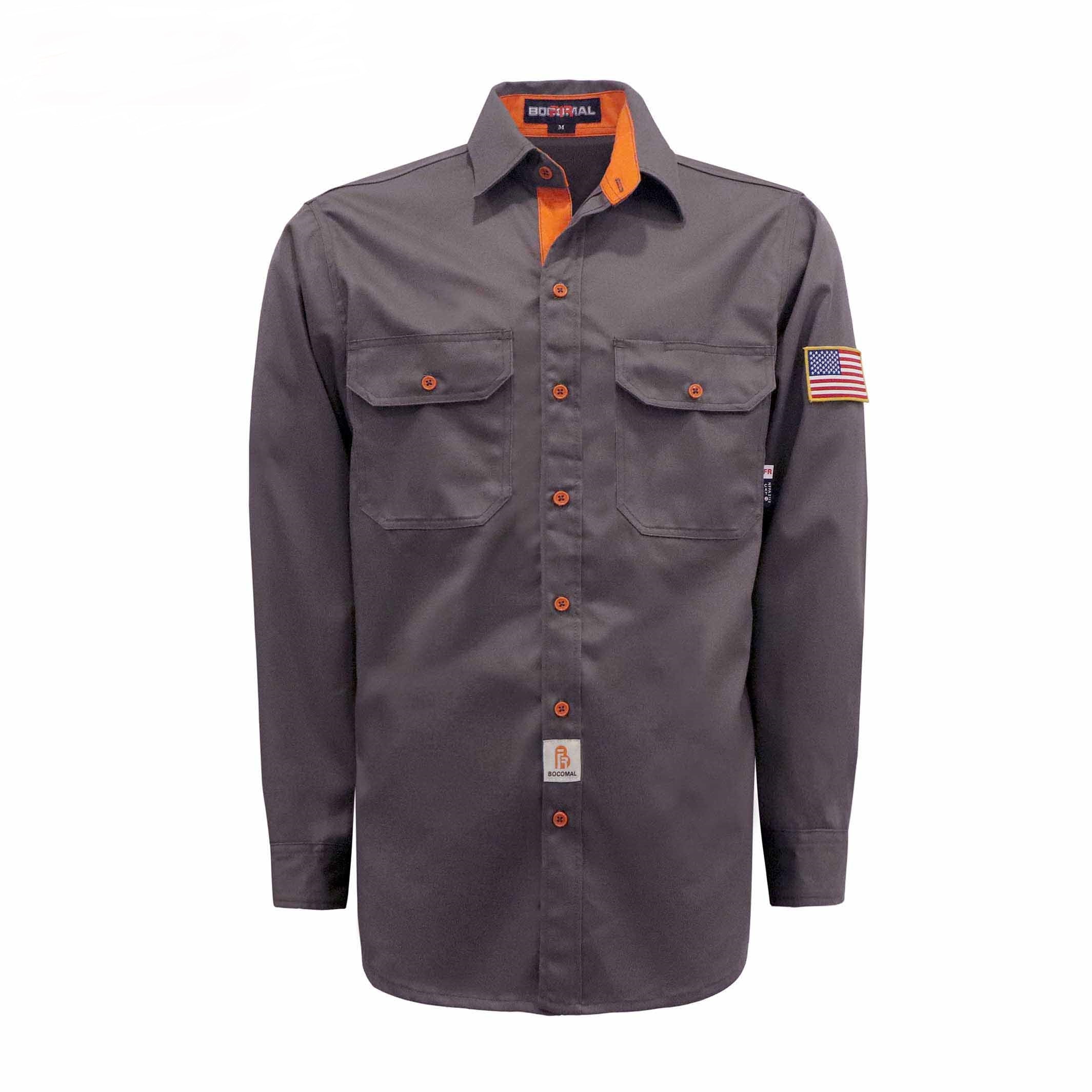 6.5OZ Solid Color Shirt With Water & Oil Repellent Finish-5307
