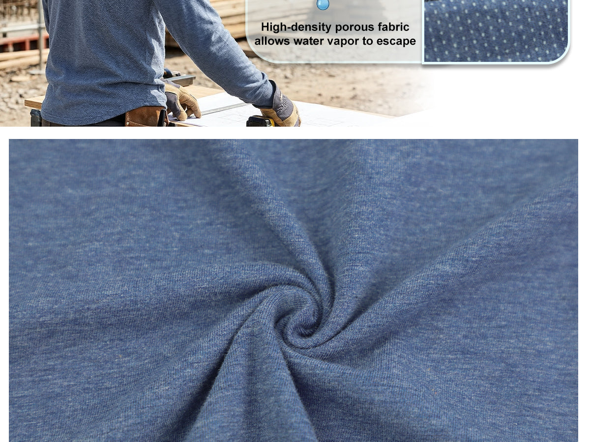 5.5OZ Lightweight Breathable Mesh T-Shirt (NON-FR) - TS011P