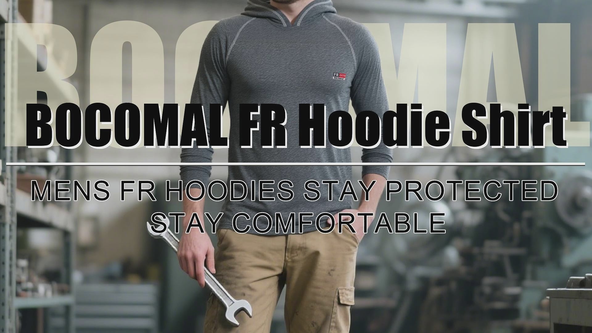 4.5OZ EX Lightweight Heather Series Flame Resistant NFPA2112 CAT1 Work Shirt Baselayer-6317