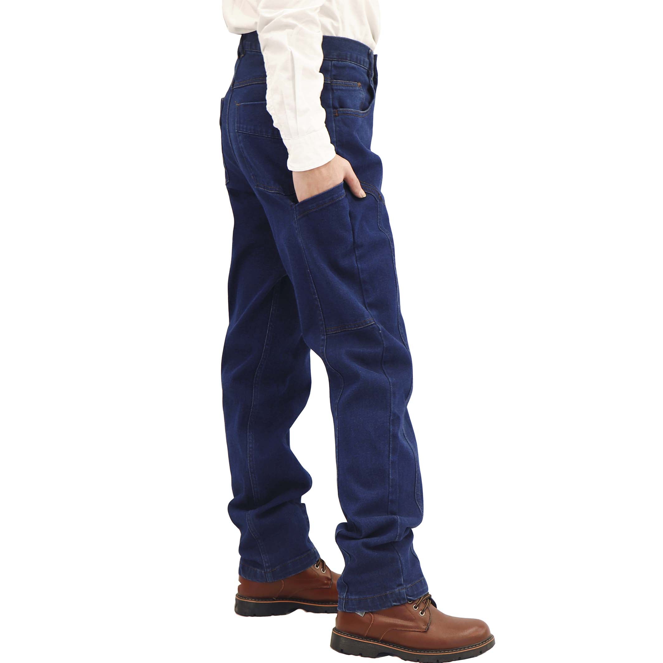 Bocomal 11oz Blue Denim Fire Retardant Jeans welding pants