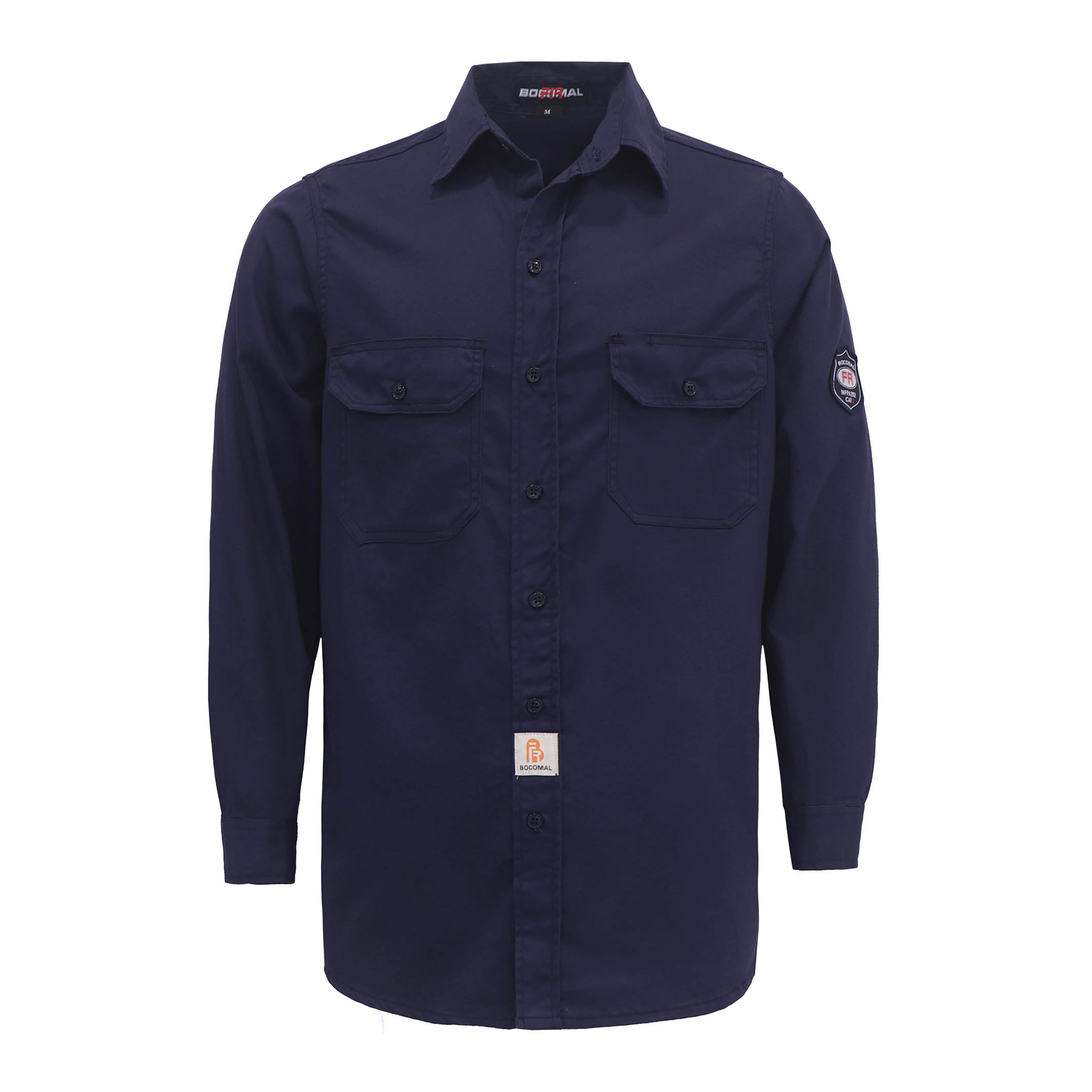 7.5OZ Solid Color Classic Shirts With Button-10801