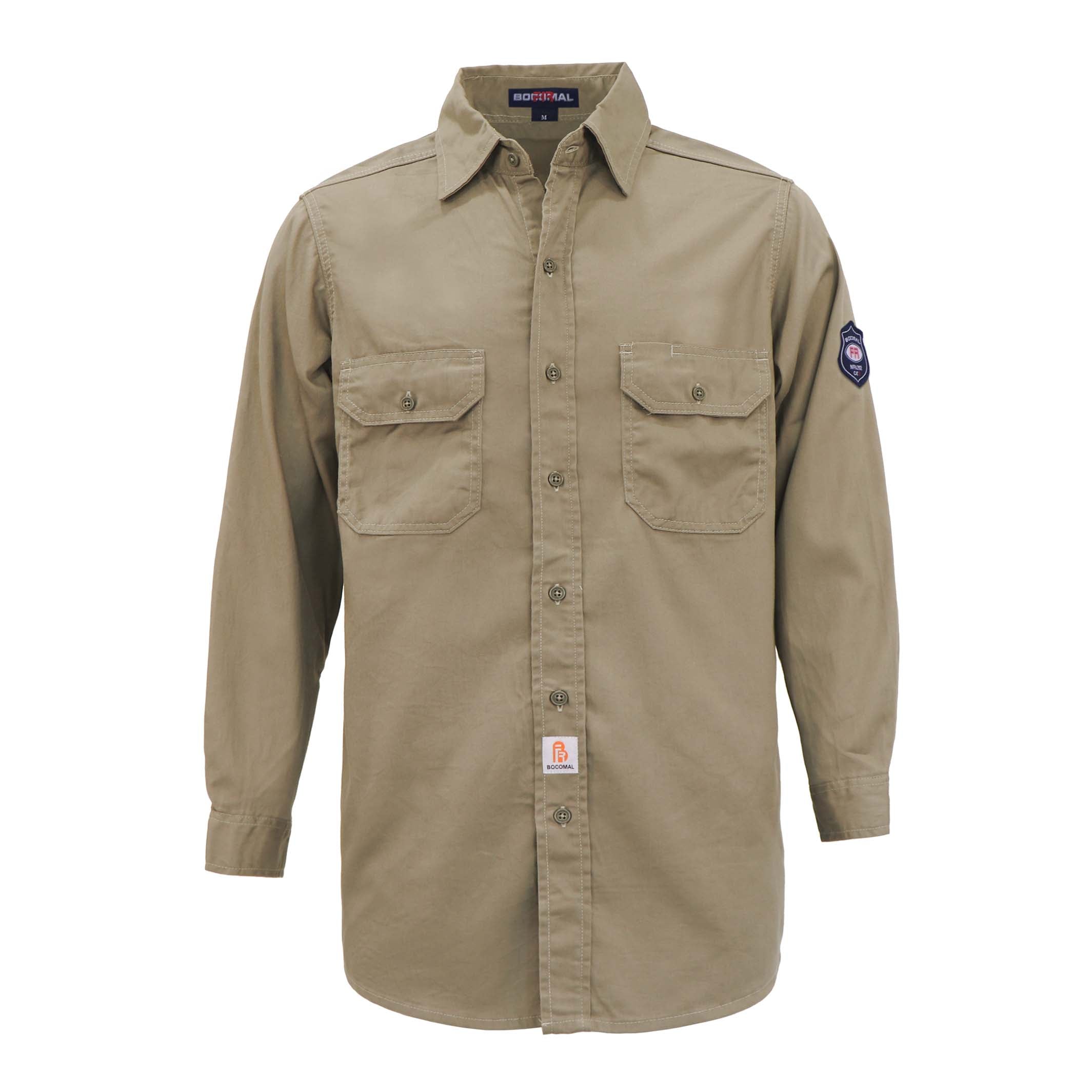 7.5OZ Solid Color Classic Shirts With Button-10801