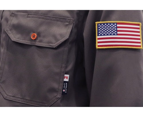 6.5OZ Solid Color Shirt With Water & Oil Repellent Finish-5307