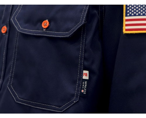 6.5OZ Solid Color Shirt With Water & Oil Repellent Finish-5307