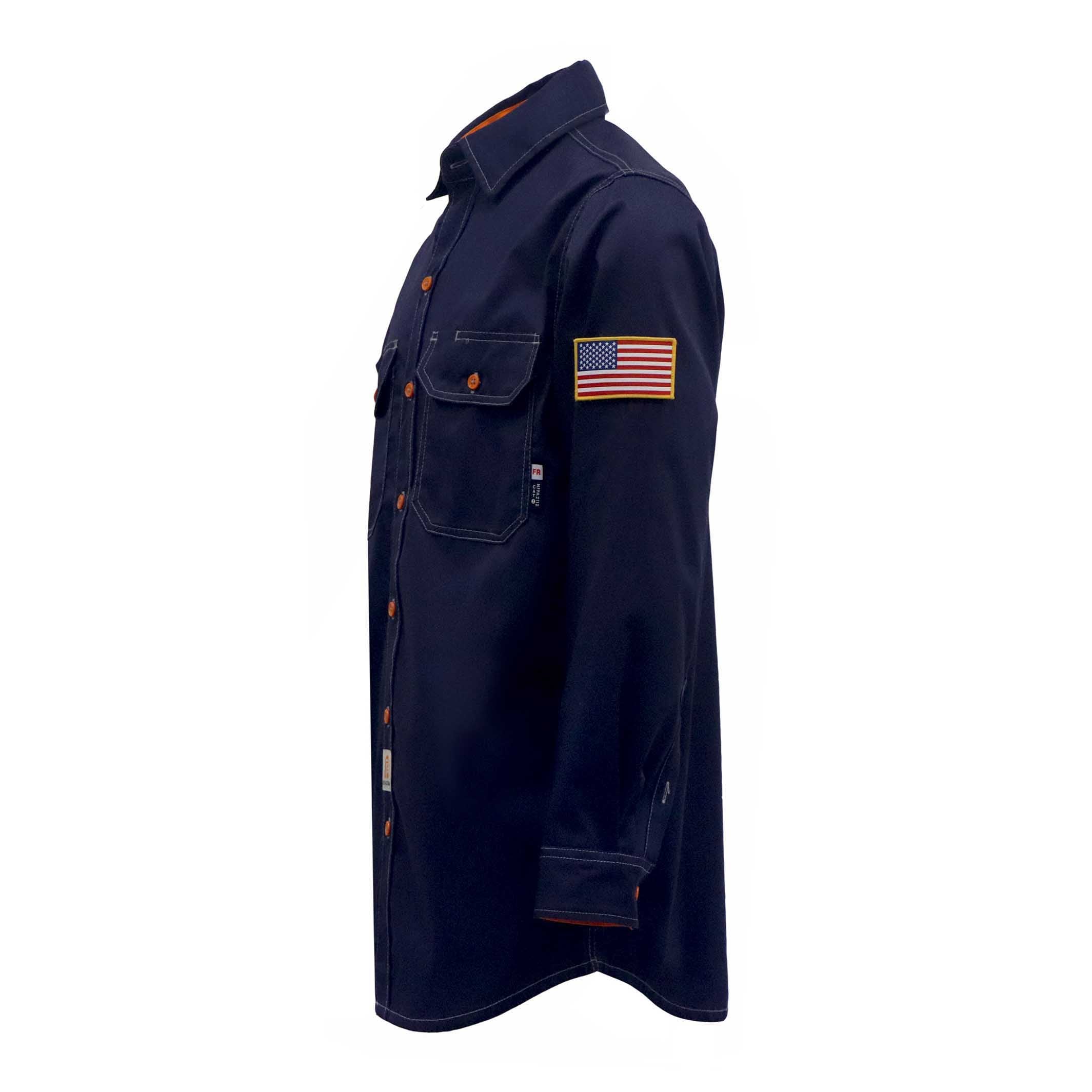 6.5OZ Solid Color Shirt With Water & Oil Repellent Finish-5307