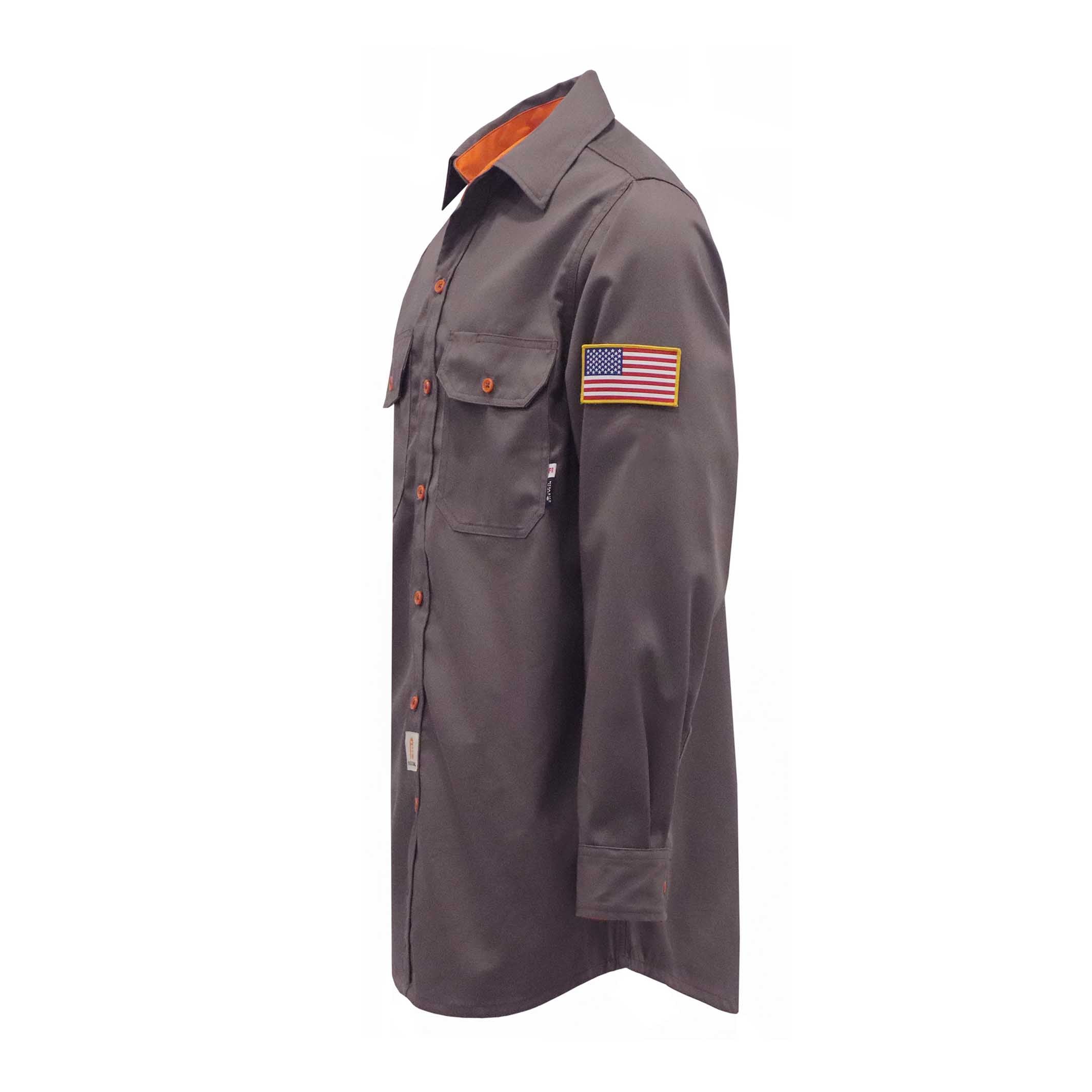 6.5OZ Solid Color Shirt With Water & Oil Repellent Finish-5307